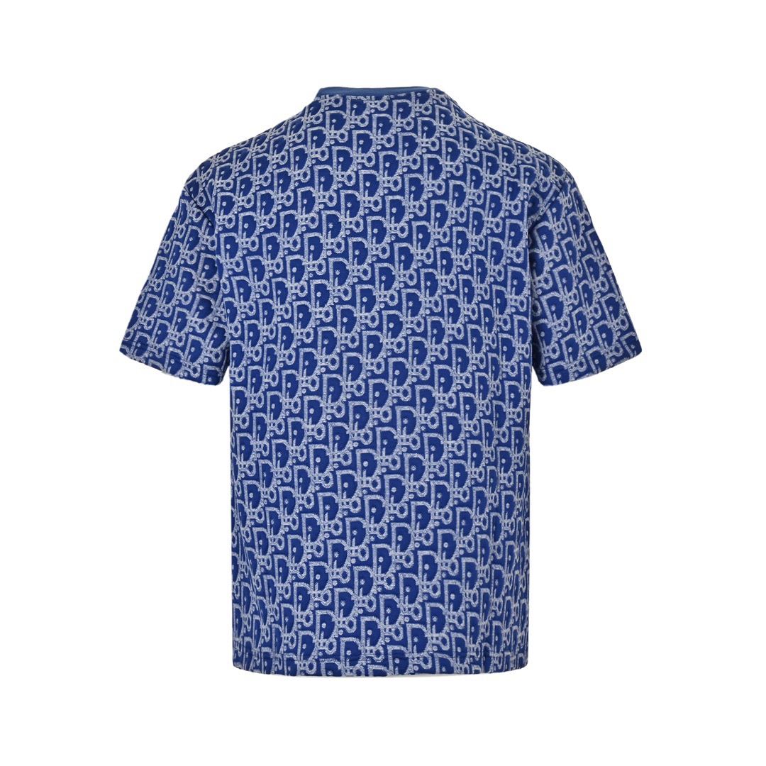 Dior/迪奥 24ss 满印老花提花短袖