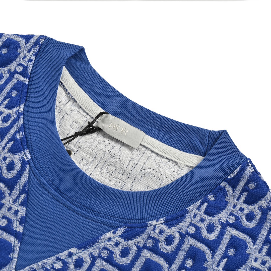 Dior/迪奥 24ss 满印老花提花短袖