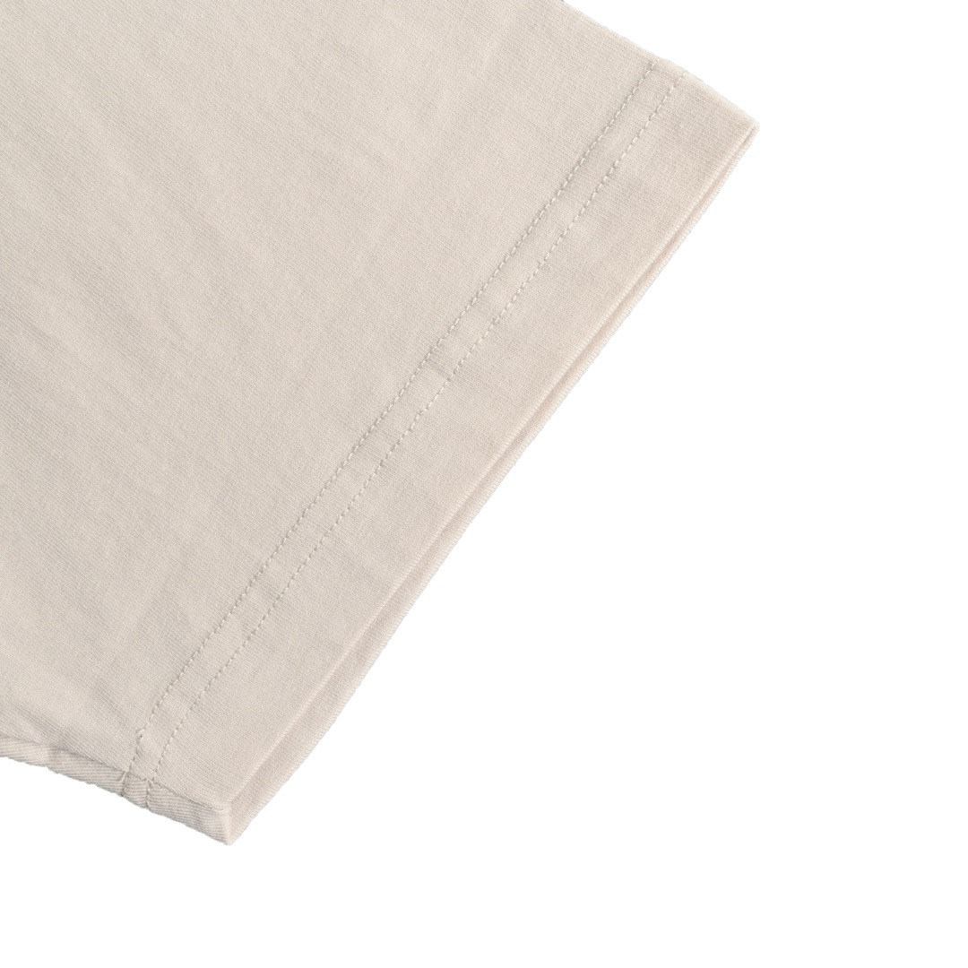 Balenciaga/巴黎世家 24ss 双B泥染梵文字母做旧短袖