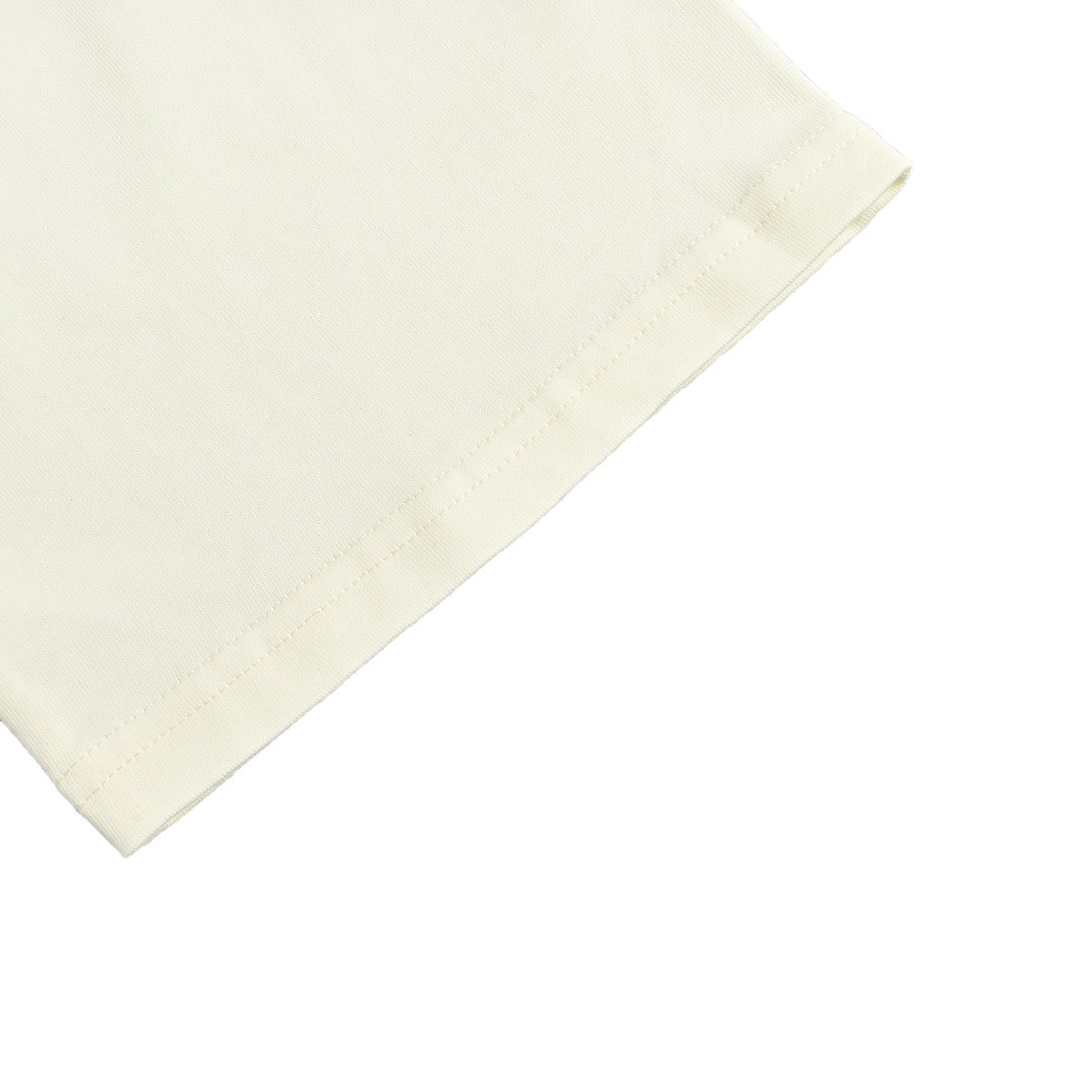 Louis Vuitton/路易威登 23ss 扭曲字母刺绣短袖