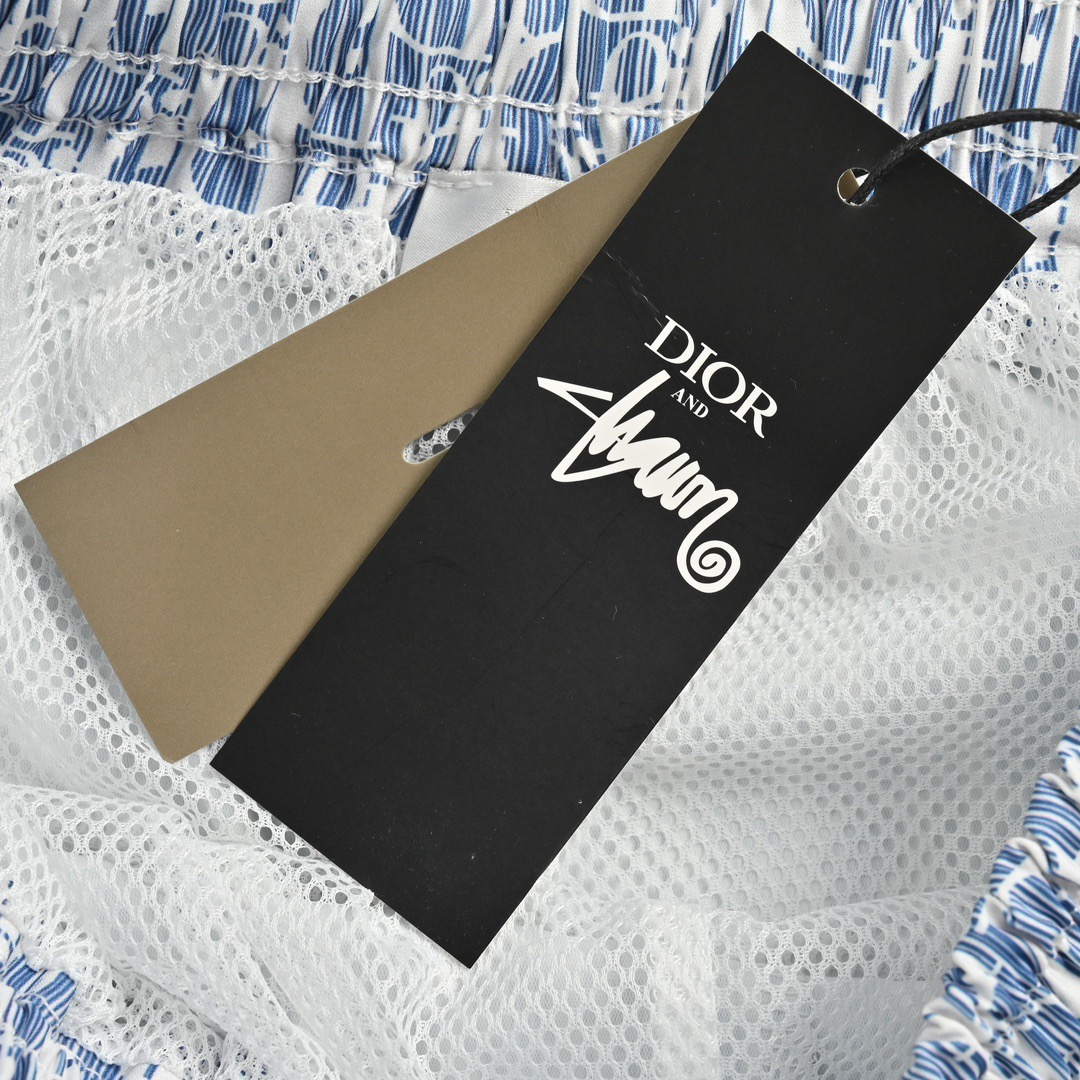 Dior/迪奥 24ss 满印老花沙滩短裤 CD满印短裤
