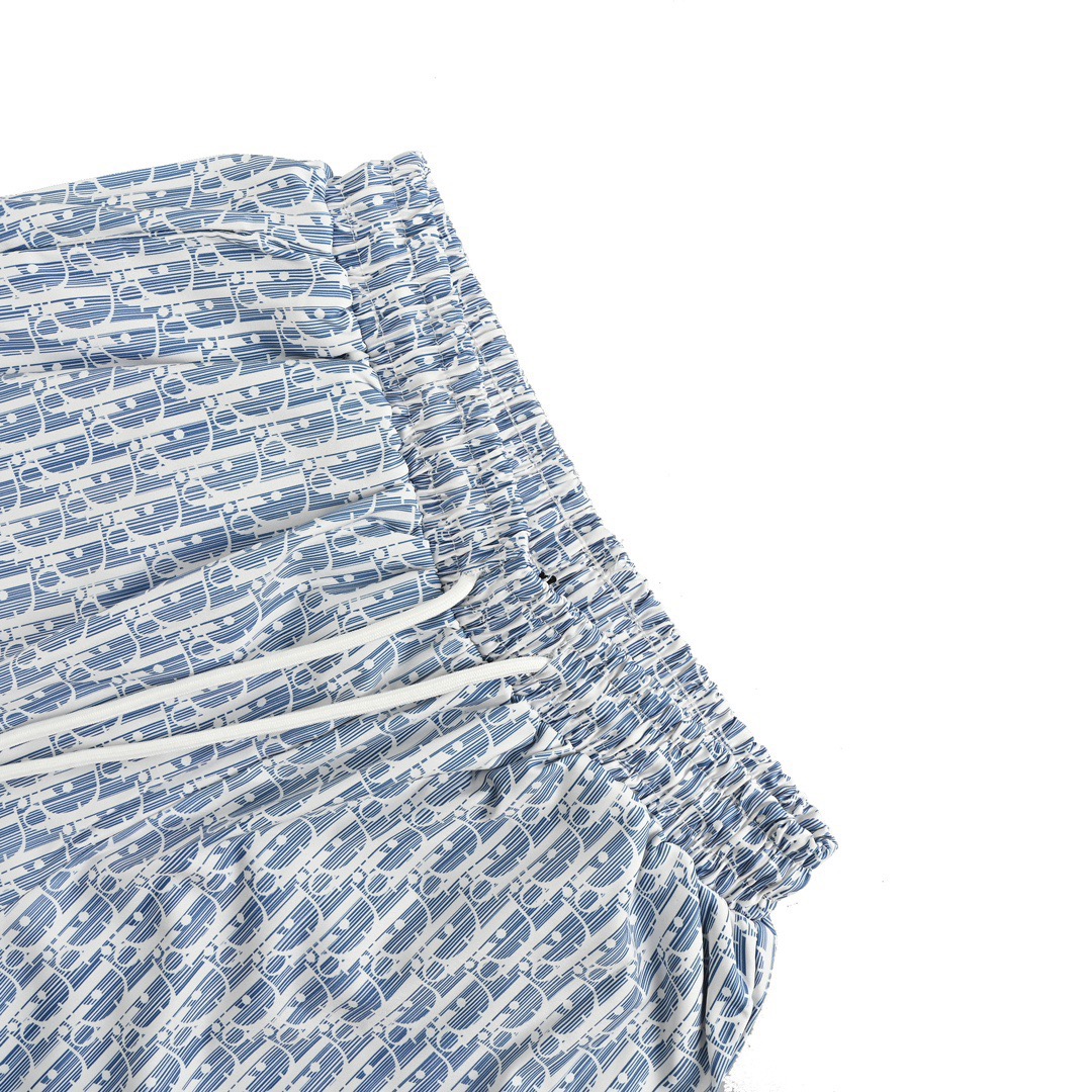 Dior/迪奥 24ss 满印老花沙滩短裤 CD满印短裤