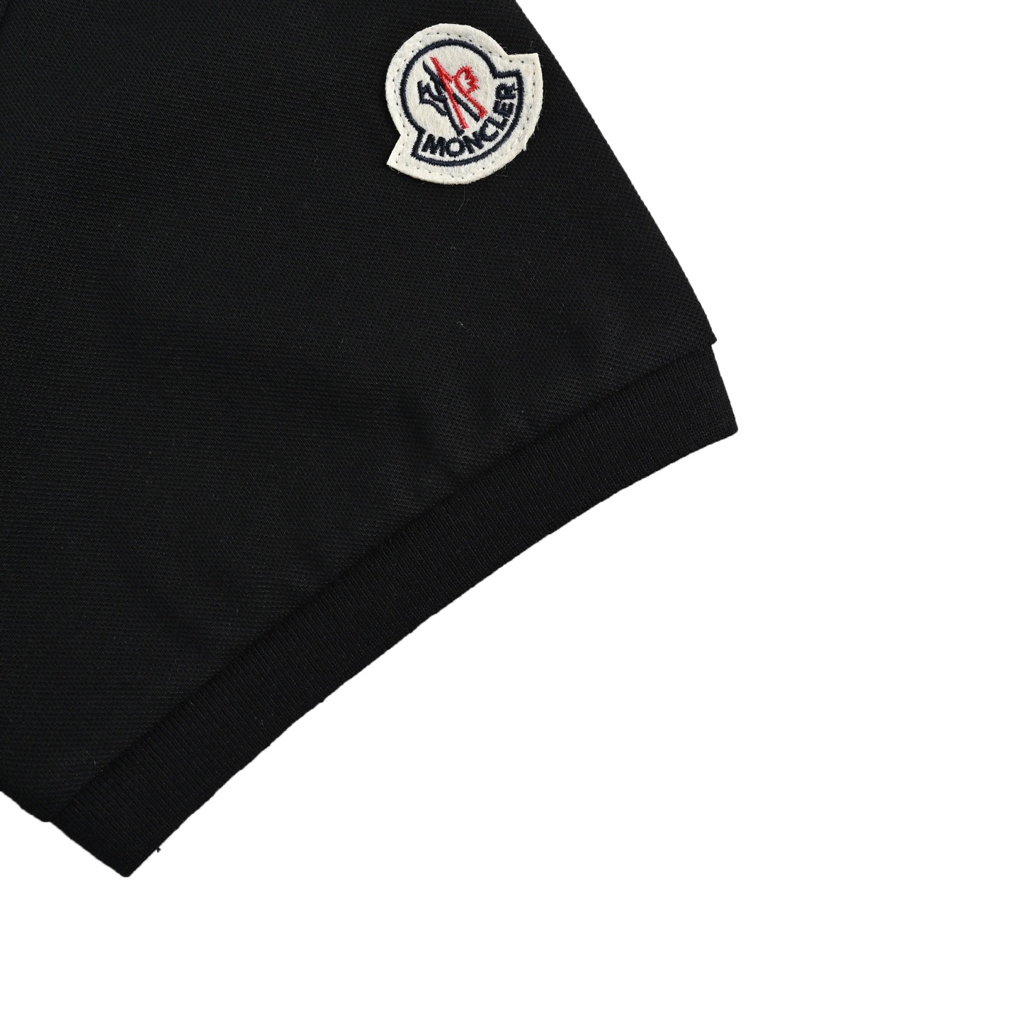 ONCLER/蒙口 25ss 胸口刺绣徽标Polo短袖