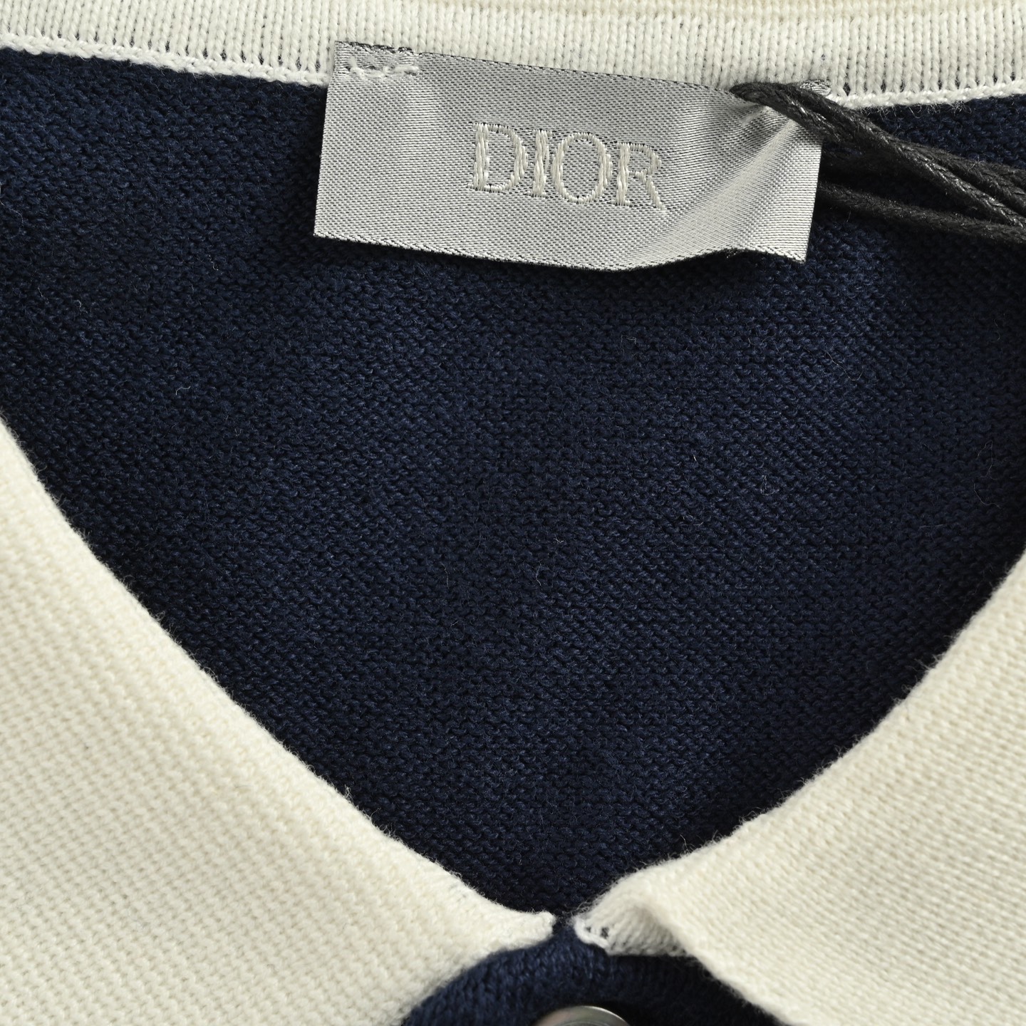Dior/迪奥 25ss 铃兰花刺绣条纹针织Polo短袖-Chinese UA Cheap High Quatity Brand Clothes Bags handbags Sneakers wholesale wholesaler seller from China Factory suppliers Fashion Clothing Shoes best Quality Beautiful Price Dior/迪奥 25ss 铃兰花刺绣条纹针织Polo短袖