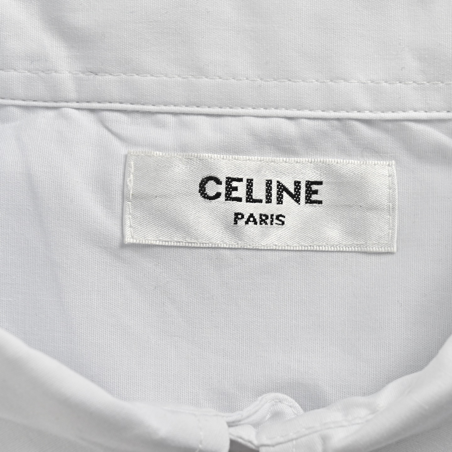 Celine/赛琳 胸口刺绣府绸衬衫-Chinese UA Cheap High Quatity Brand Clothes Bags handbags Sneakers wholesale wholesaler seller from China Factory suppliers Fashion Clothing Shoes best Quality Beautiful Price Celine/赛琳 胸口刺绣府绸衬衫