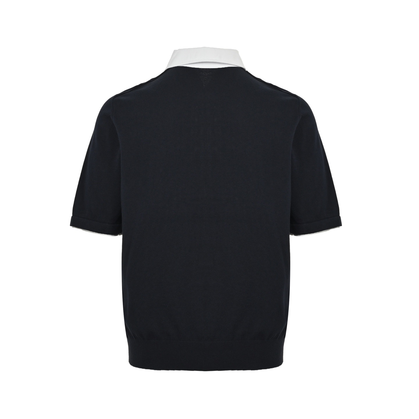 Louis Vuitton/路易威登 珍珠扣白领针织Polo短袖