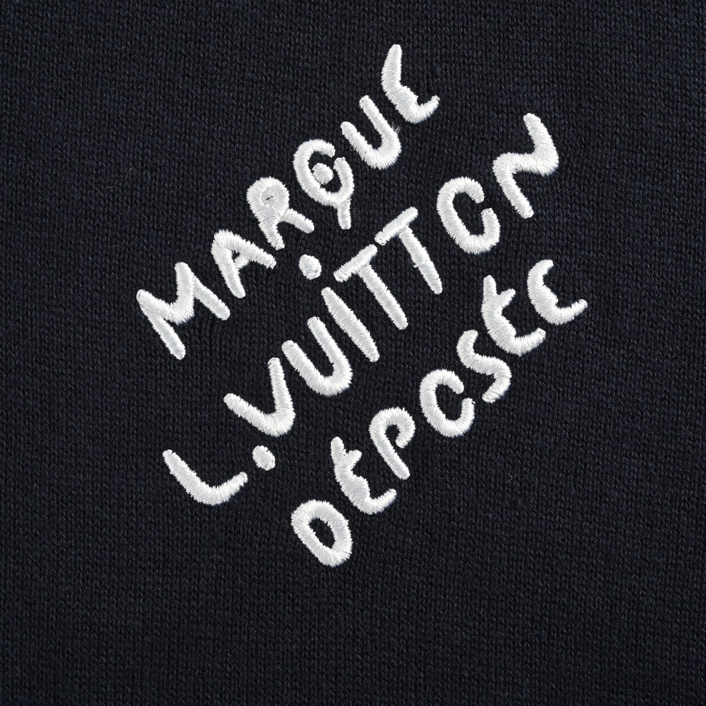 Louis Vuitton/路易威登 珍珠扣白领针织Polo短袖