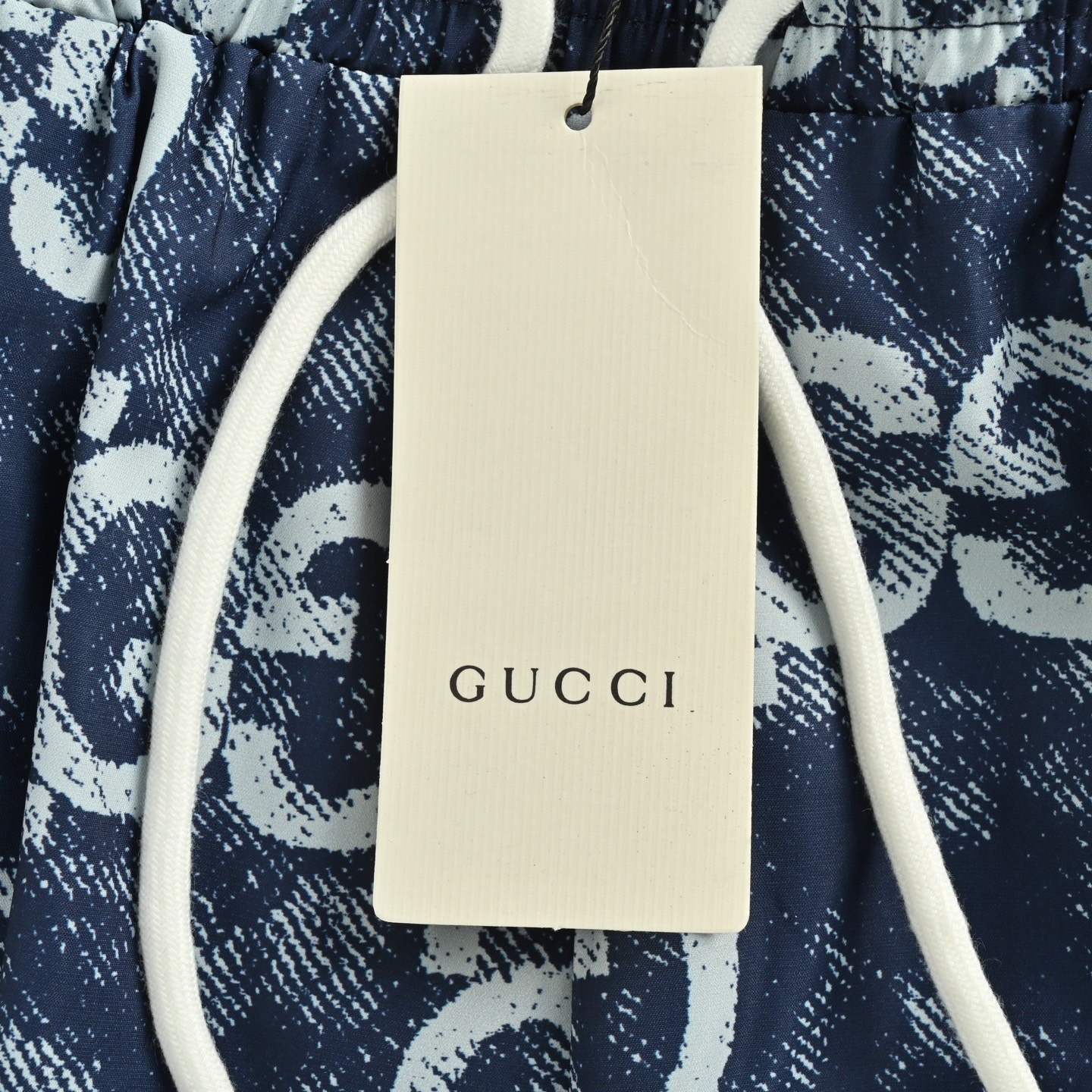Gucci/古驰 25ss 双G满印扎染沙滩短裤牛仔蓝-Chinese UA Cheap High Quatity Brand Clothes Bags handbags Sneakers wholesale wholesaler seller from China Factory suppliers Fashion Clothing Shoes best Quality Beautiful Price Gucci/古驰 25ss 双G满印扎染沙滩短裤牛仔蓝