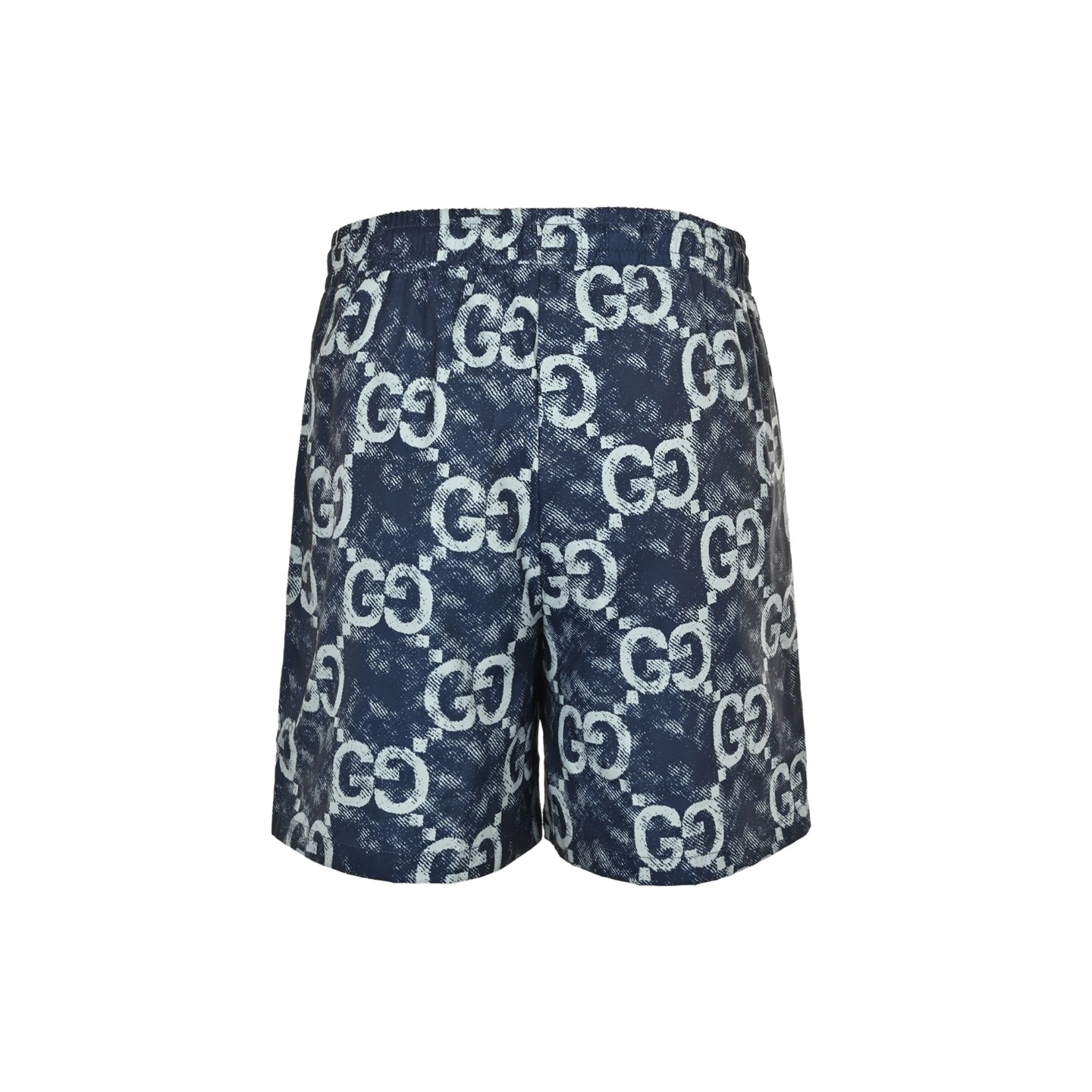 Gucci/古驰 25ss 双G满印扎染沙滩短裤牛仔蓝-Chinese UA Cheap High Quatity Brand Clothes Bags handbags Sneakers wholesale wholesaler seller from China Factory suppliers Fashion Clothing Shoes best Quality Beautiful Price Gucci/古驰 25ss 双G满印扎染沙滩短裤牛仔蓝