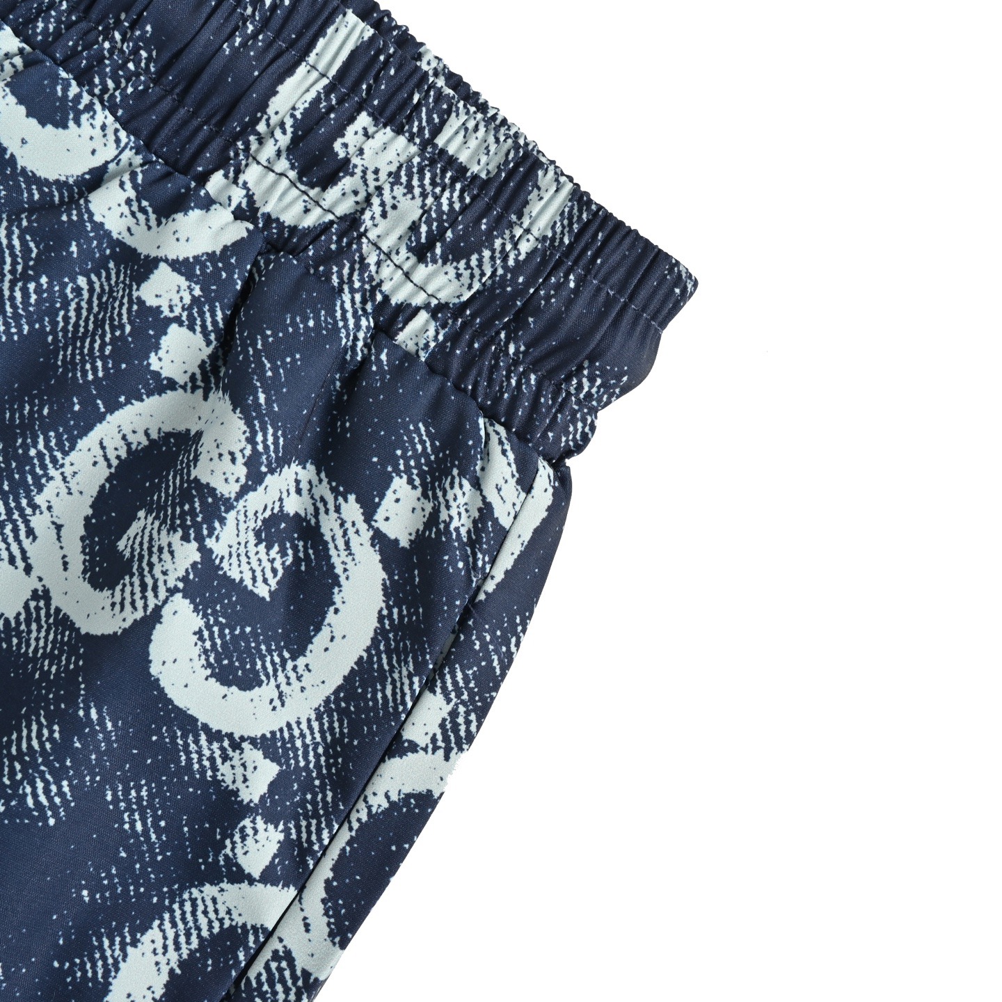 Gucci/古驰 25ss 双G满印扎染沙滩短裤牛仔蓝-Chinese UA Cheap High Quatity Brand Clothes Bags handbags Sneakers wholesale wholesaler seller from China Factory suppliers Fashion Clothing Shoes best Quality Beautiful Price Gucci/古驰 25ss 双G满印扎染沙滩短裤牛仔蓝