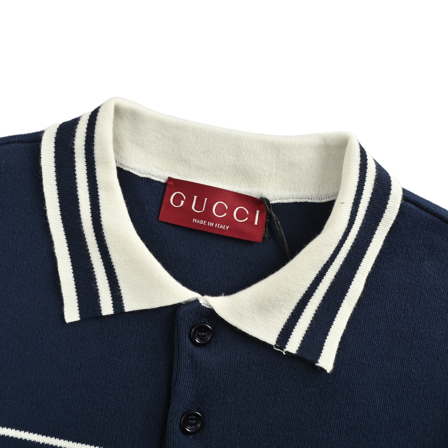 Gucci/古驰 25ss 条纹针织Polo短袖 G家 25ss新款Polo衫以条纹针织棉匠心打造 巧妙融入Gucci刺绣-Chinese UA Cheap High Quatity Brand Clothes Bags handbags Sneakers wholesale wholesaler seller from China Factory suppliers Fashion Clothing Shoes best Quality Beautiful Price Gucci/古驰 25ss 条纹针织Polo短袖 G家 25ss新款Polo衫以条纹针织棉匠心打造 巧妙融入Gucci刺绣
