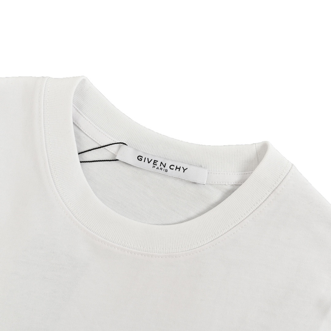 GIVENCHY/纪梵希 24ss 彩色涂鸦立体4G印花短袖-Chinese UA Cheap High Quatity Brand Clothes Bags handbags Sneakers wholesale wholesaler seller from China Factory suppliers Fashion Clothing Shoes best Quality Beautiful Price GIVENCHY/纪梵希 24ss 彩色涂鸦立体4G印花短袖