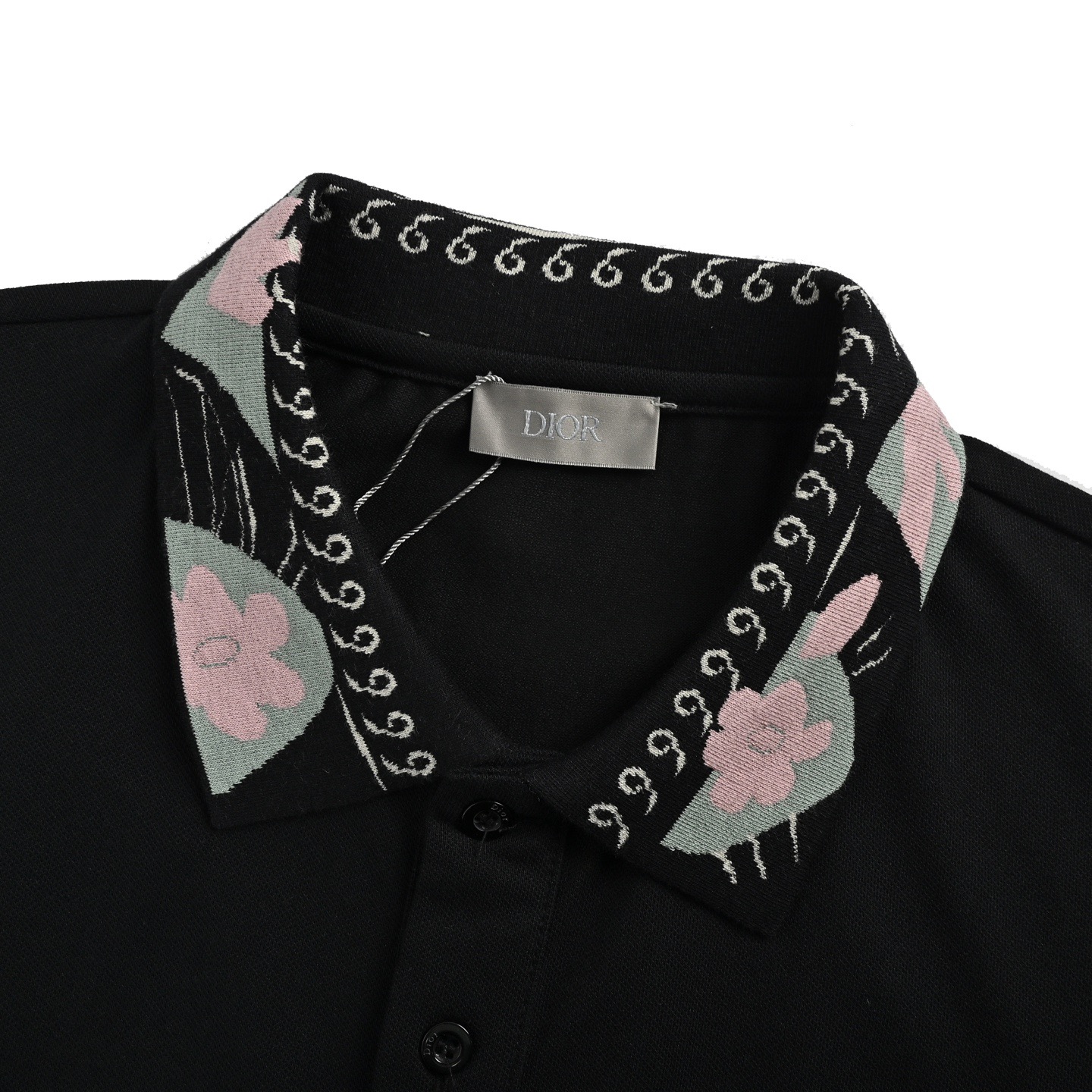 Dior/迪奥 花领提花Polo短袖-Chinese UA Cheap High Quatity Brand Clothes Bags handbags Sneakers wholesale wholesaler seller from China Factory suppliers Fashion Clothing Shoes best Quality Beautiful Price Dior/迪奥 花领提花Polo短袖