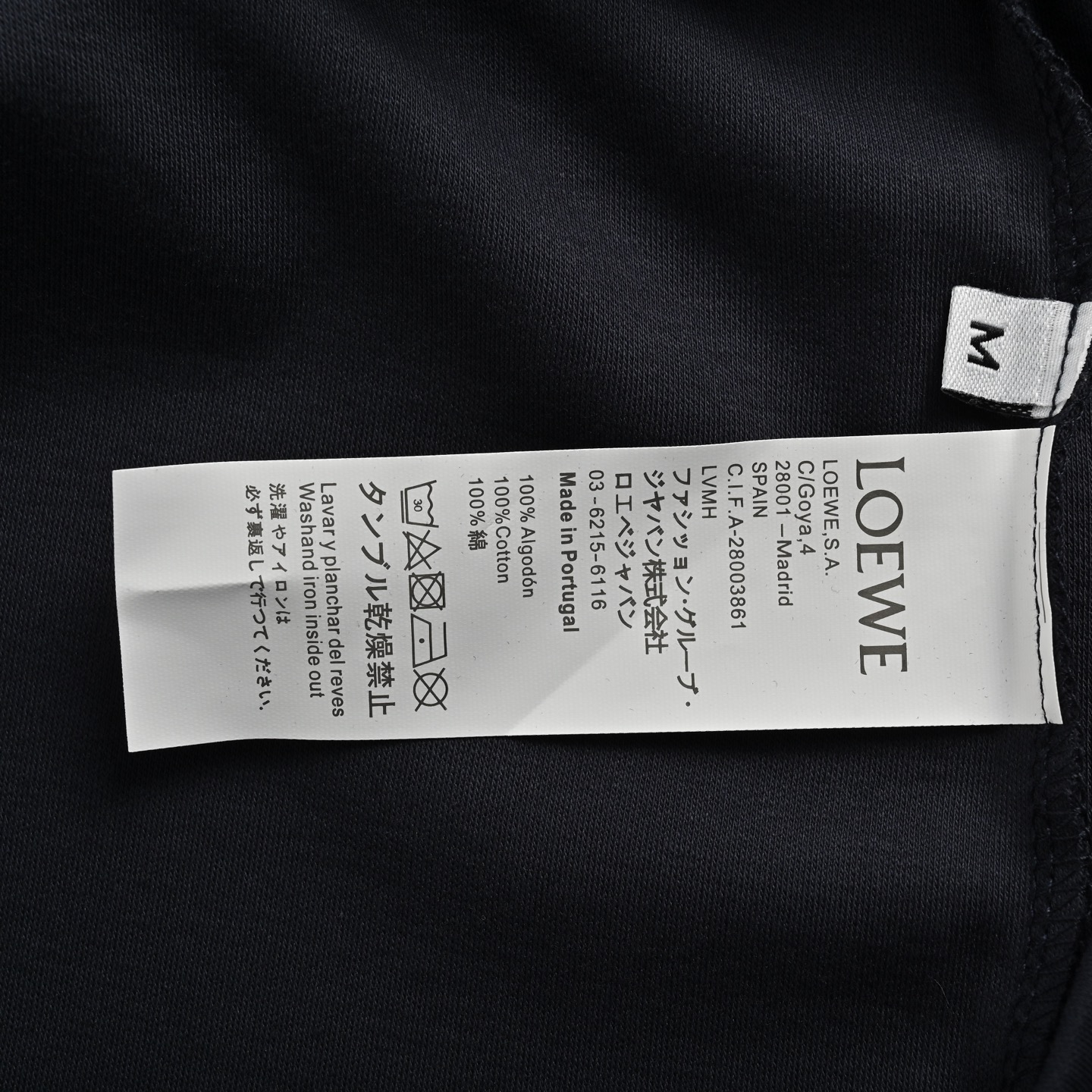 Loewe/罗意威 25ss 蛇年限定印花短袖藏青色 白色-High Quatity Cheap Brand wholesale wholesaler seller Clothes Bags handbags Sneakers Top Fashion Clothing Shoes from China Factory Chinese suppliers best Quality Beautiful Price Loewe/罗意威 25ss 蛇年限定印花短袖藏青色 白色