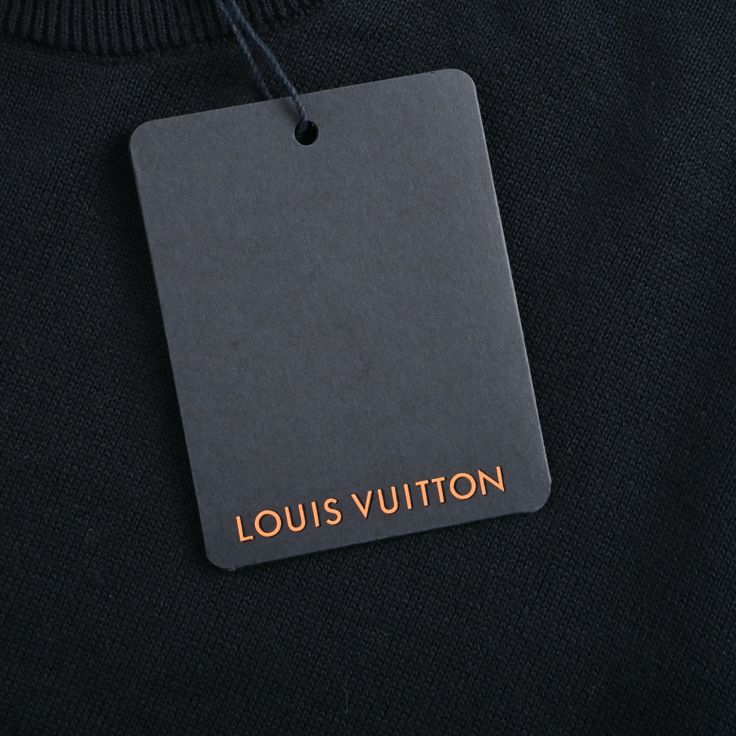 Louis Vuitton/路易威登 24ss 手臂袖子老花提花针织短袖 黑色 白色