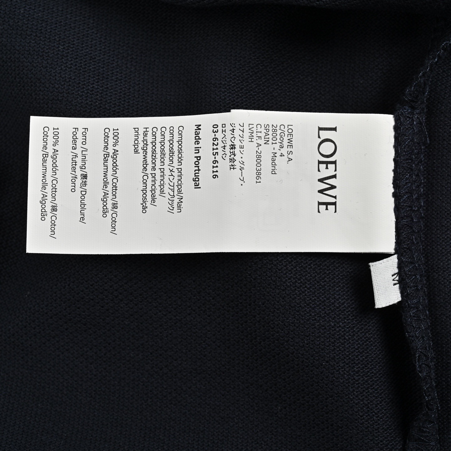 Loewe/罗意威 25ss 门襟刺绣徽标Polo短袖