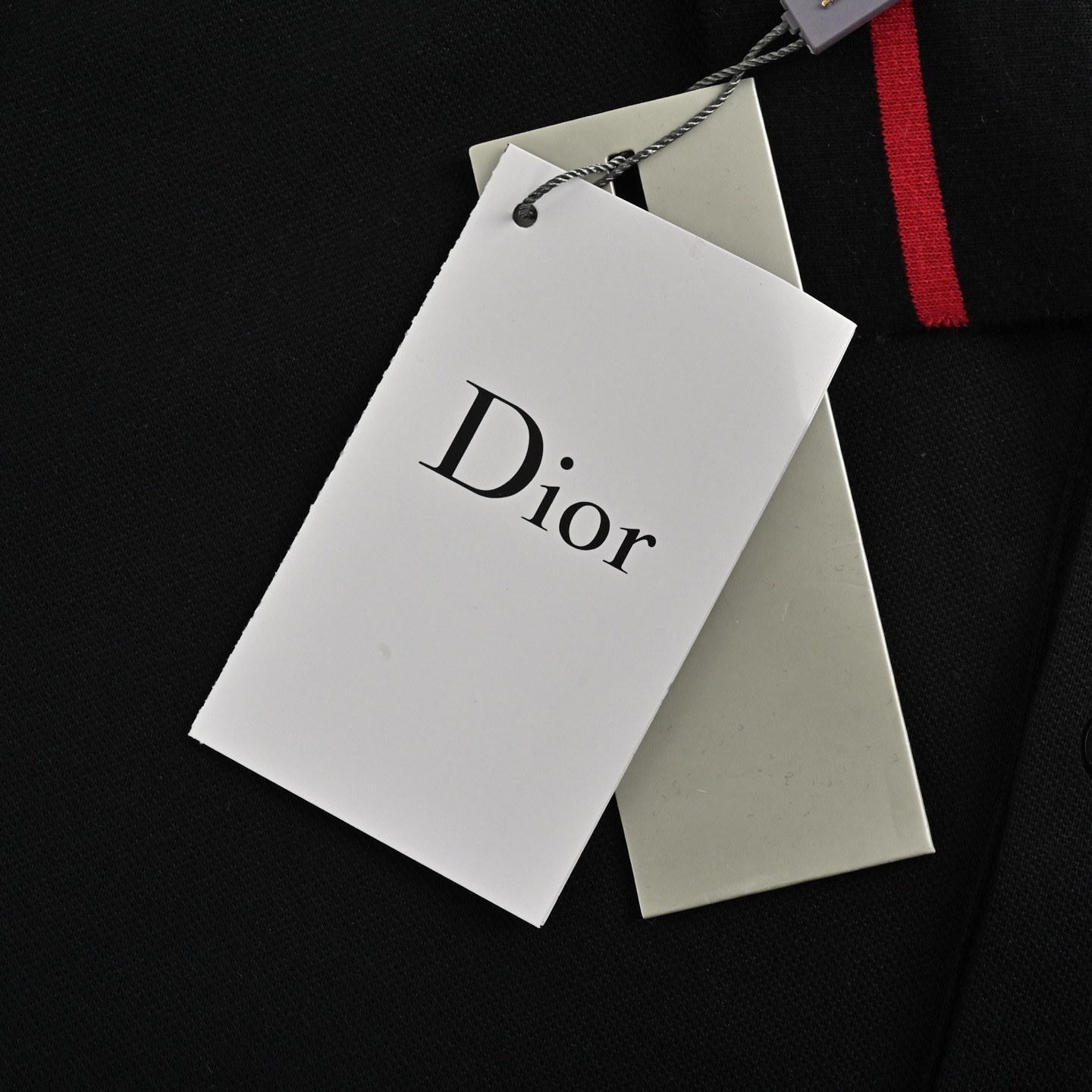 Dior/迪奥 25ss 后领字母提花Polo短袖