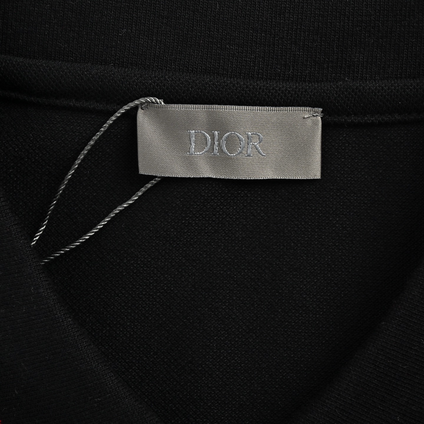 Dior/迪奥 25ss 后领字母提花Polo短袖