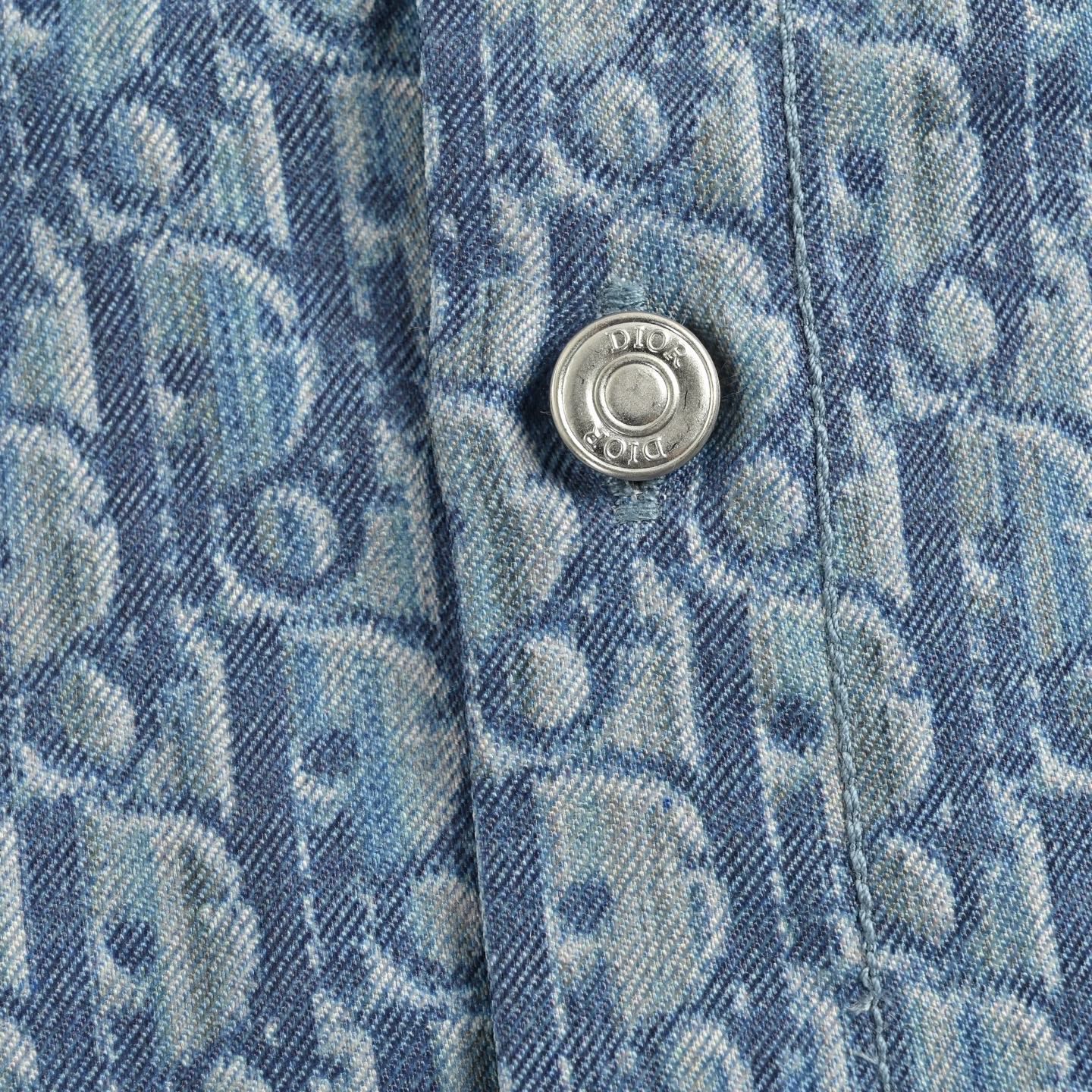 Dior/迪奥 25ss 满印老花短袖衬衫-Chinese UA Cheap High Quatity Brand Clothes Bags handbags Sneakers wholesale wholesaler seller from China Factory suppliers Fashion Clothing Shoes best Quality Beautiful Price Dior/迪奥 25ss 满印老花短袖衬衫