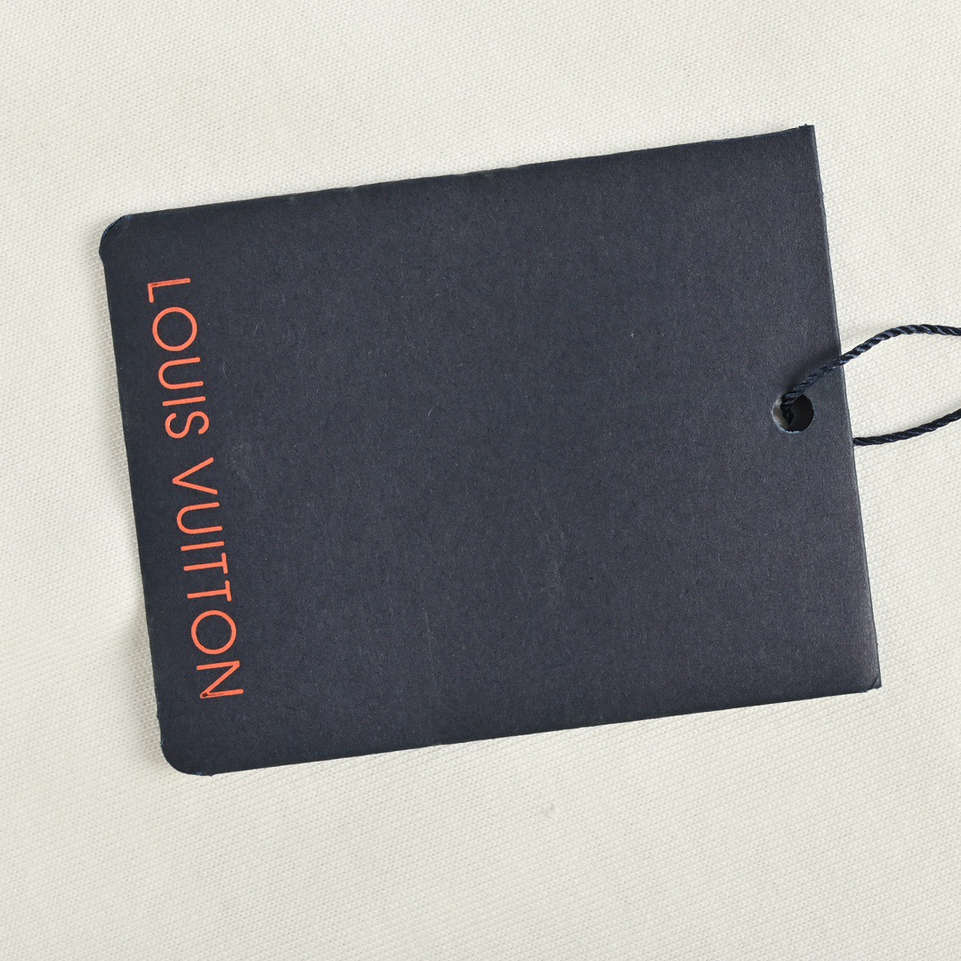 Louis Vuitton/路易威登 24ss 老花四叶草刺绣短袖 胸前高密立体刺绣logo