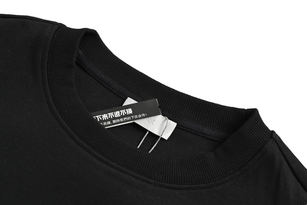 Dior/迪奥 23Fw 刺绣CD拼接圆领卫衣 新款拼接圆领卫衣-Chinese UA Cheap High Quatity Brand Clothes Bags handbags Sneakers wholesale wholesaler seller from China Factory suppliers Fashion Clothing Shoes best Quality Beautiful Price Dior/迪奥 23Fw 刺绣CD拼接圆领卫衣 新款拼接圆领卫衣