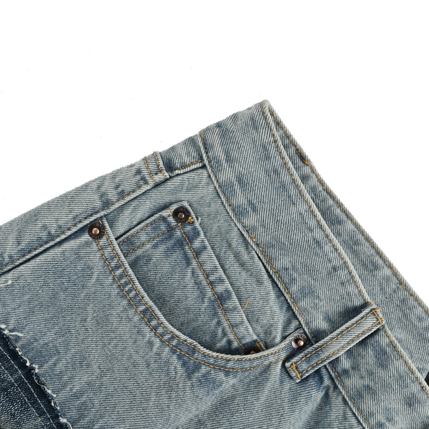 Balenciaga/巴黎世家 24Fw 拼接水洗牛仔裤-Chinese UA Cheap High Quatity Brand Clothes Bags handbags Sneakers wholesale wholesaler seller from China Factory suppliers Fashion Clothing Shoes best Quality Beautiful Price Balenciaga/巴黎世家 24Fw 拼接水洗牛仔裤