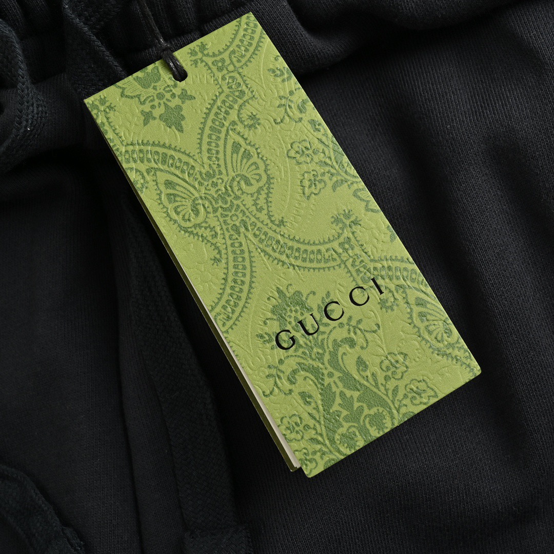 Gucci/古驰 24Fw 老花拼接束脚长裤