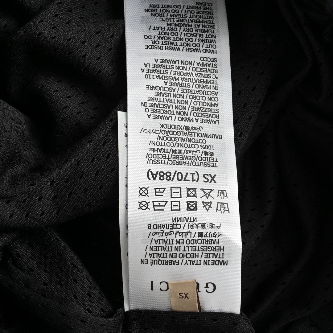 Gucci/古驰 24Fw 老花拼接束脚长裤