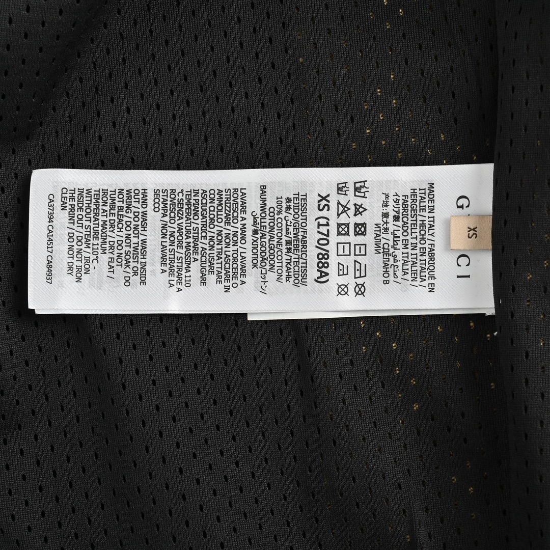 Gucci/古驰 24Fw 老花拼接拉链连帽外套