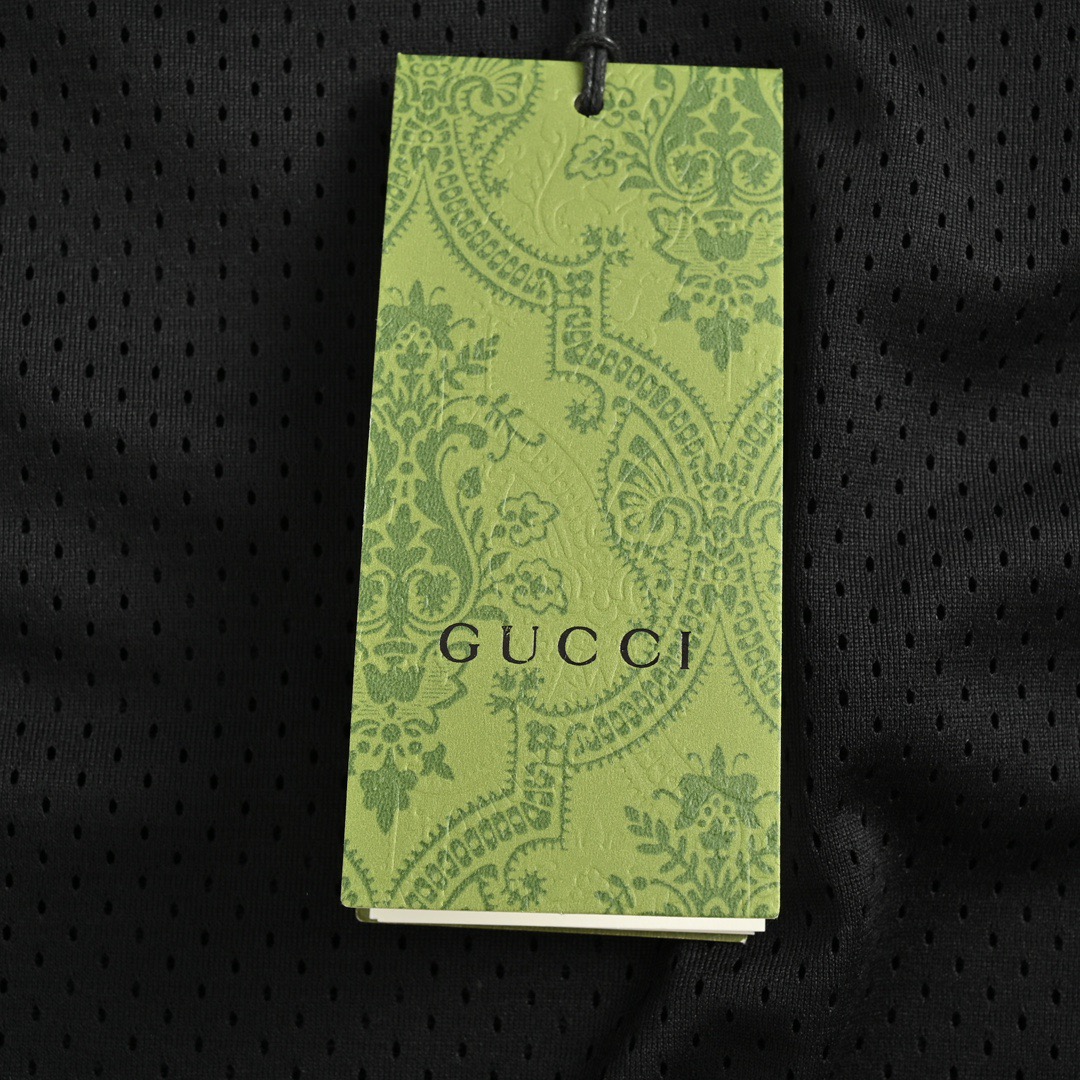 Gucci/古驰 24Fw 老花拼接拉链连帽外套