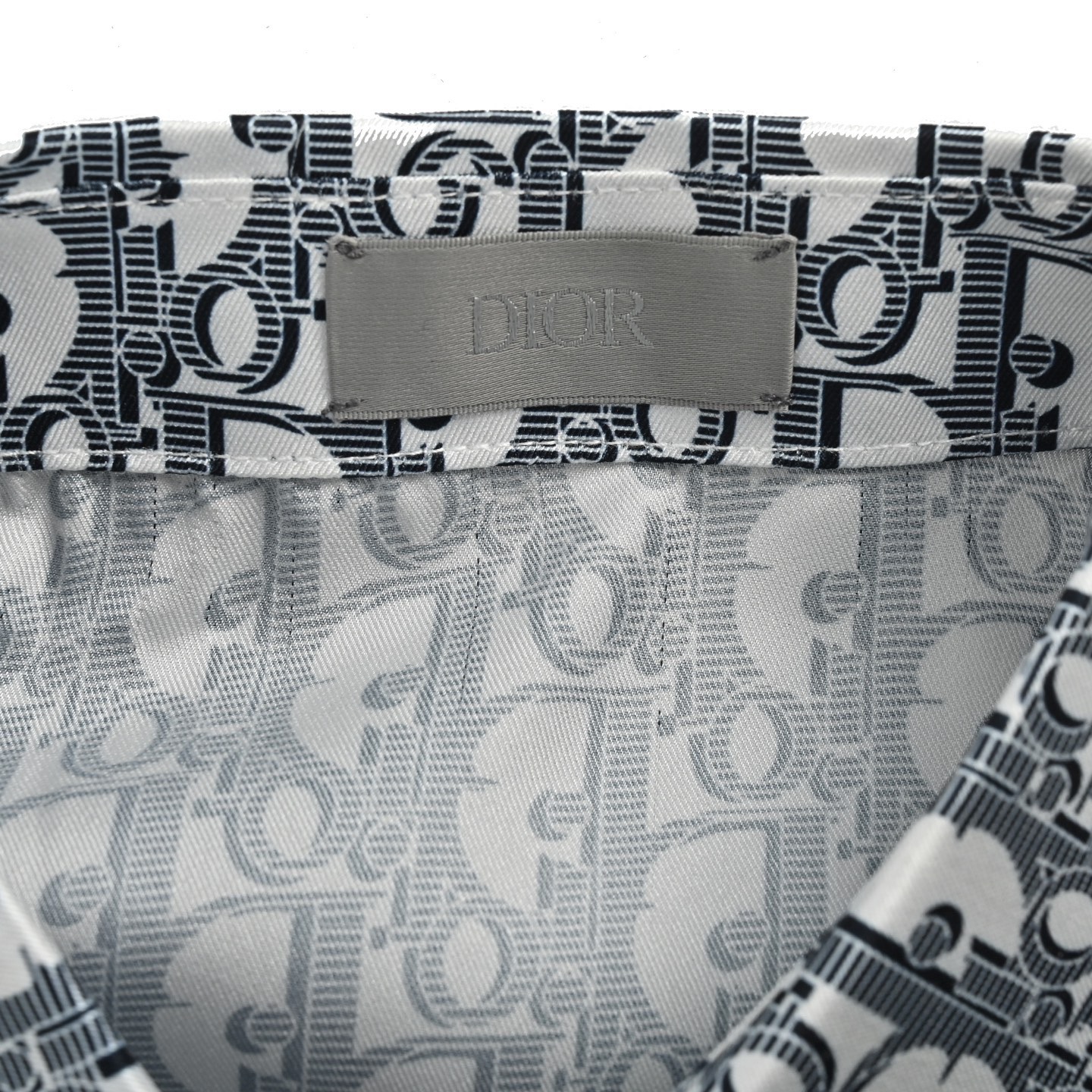 Dior/迪奥 25ss 老花满印衬衫 定制涤纶臻选华韵衬衫料