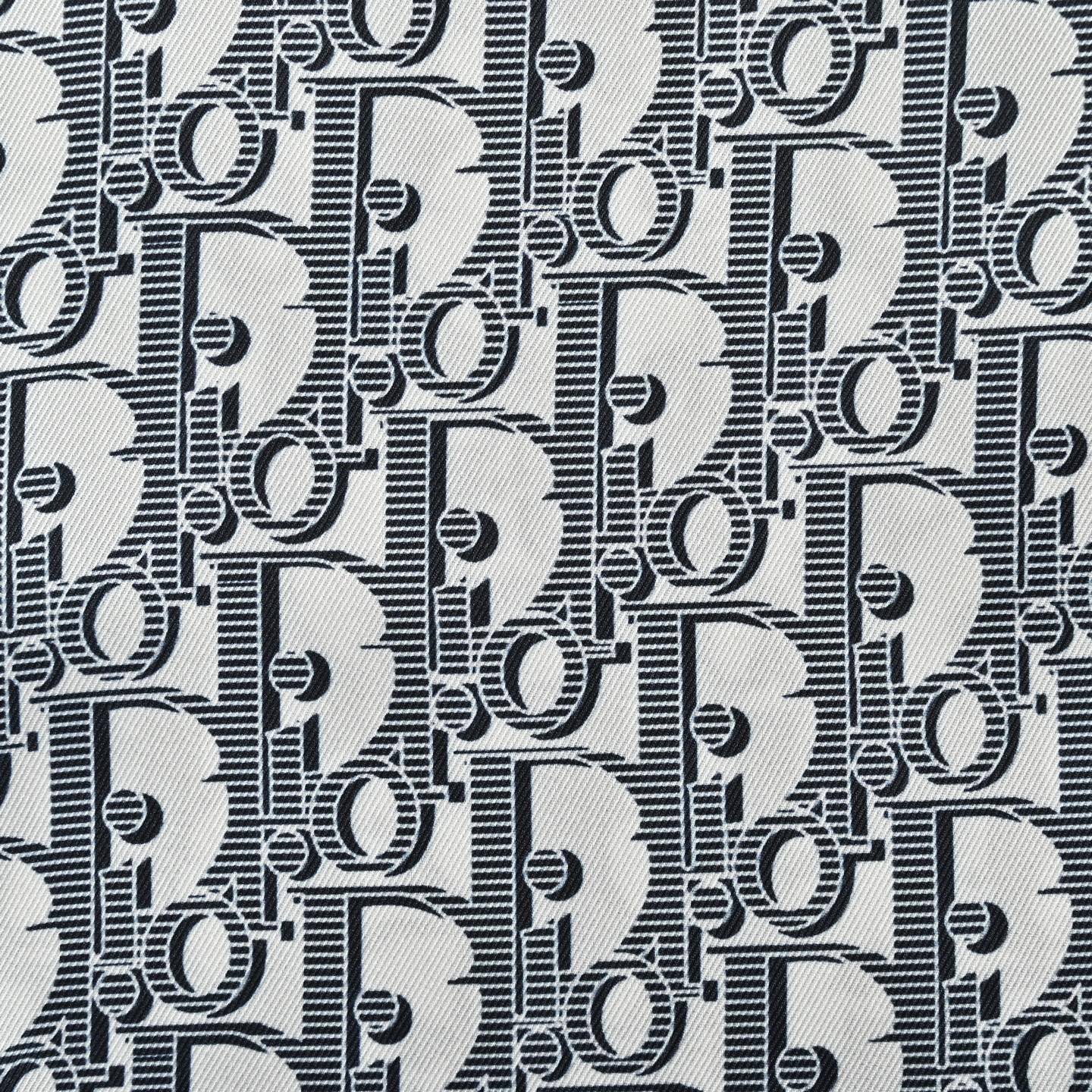 Dior/迪奥 25ss 老花满印衬衫 定制涤纶臻选华韵衬衫料