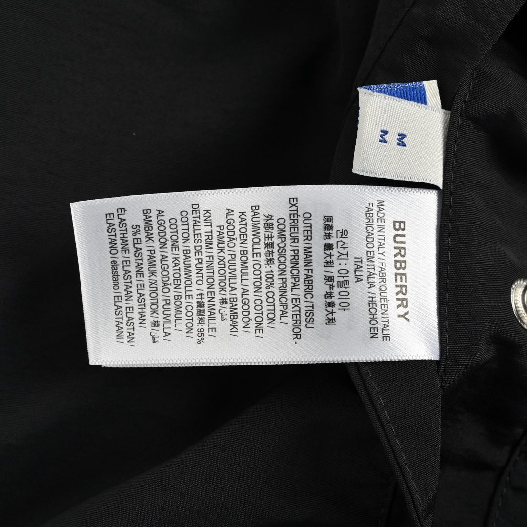 Burberry/巴宝莉 24Fw 斜纹战马双面夹克外套