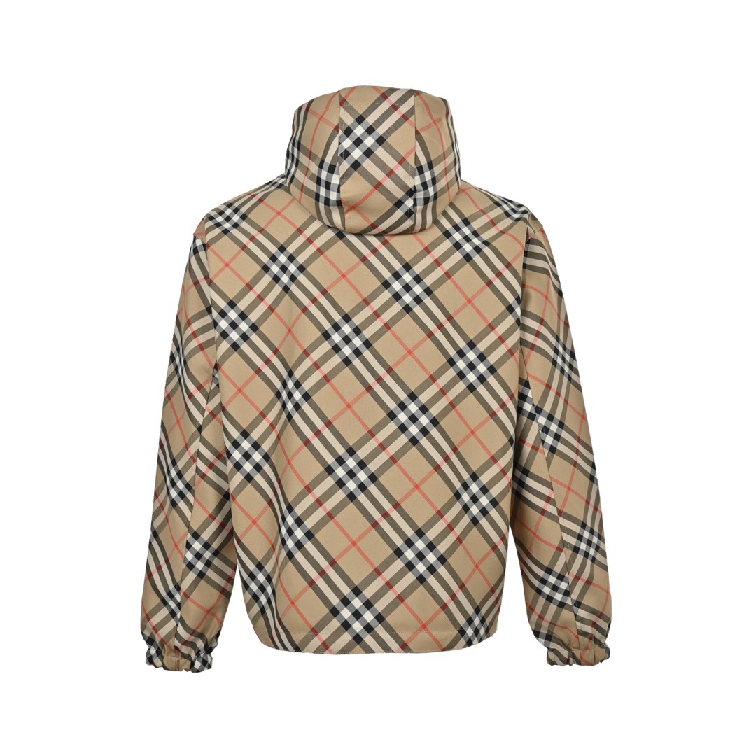 Burberry/巴宝莉 24Fw 斜纹战马双面夹克外套