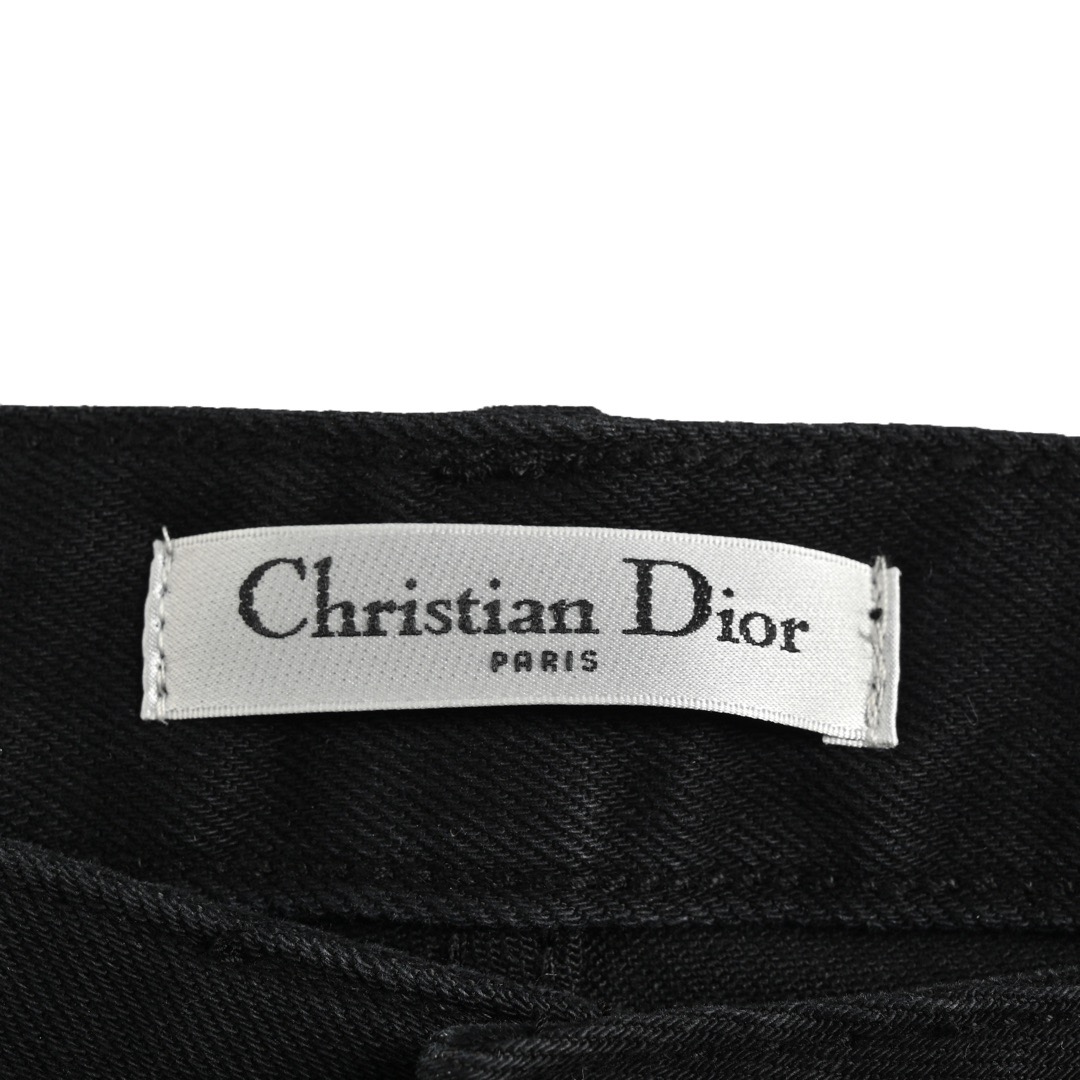 Dior/迪奥 24Fw 后袋老花牛仔裤