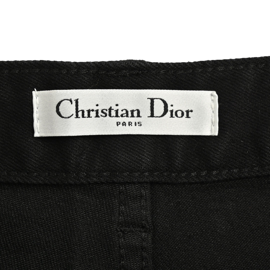 Dior/迪奥 24Fw 后袋小恐龙牛仔裤