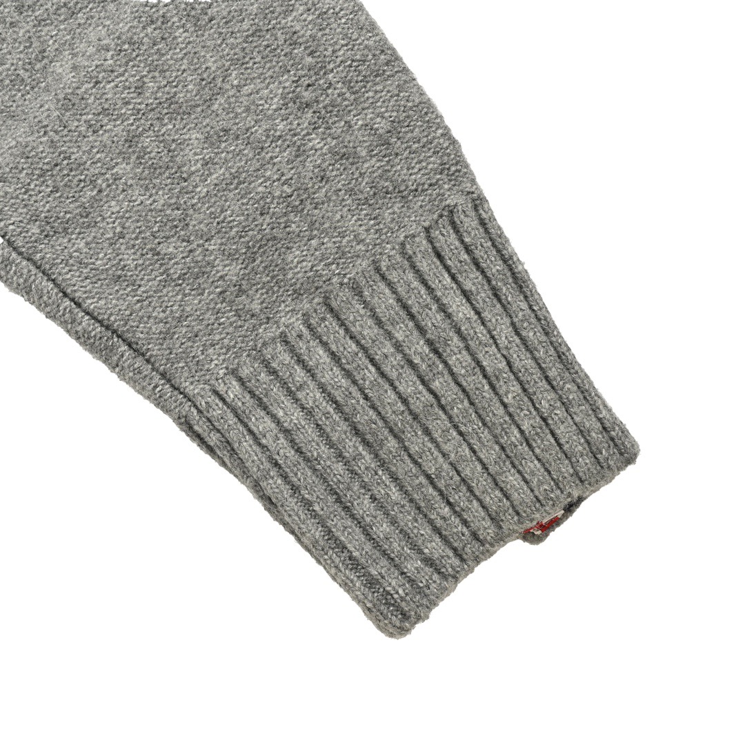 Thom Browne/汤姆布朗 23Fw 腰际四杠圆领毛衣