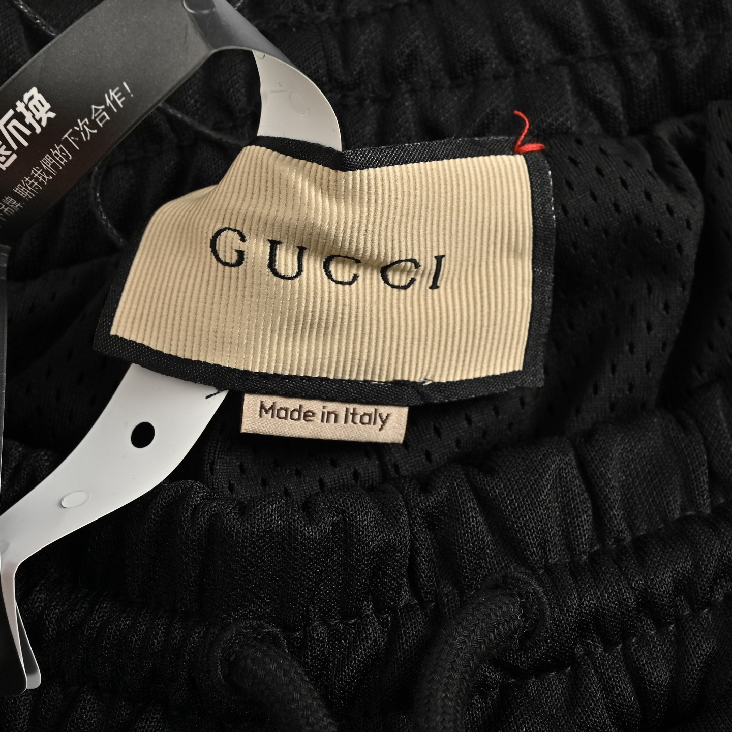Gucci/古驰 24Fw 镂空双G刺绣半拉链校服套装长裤 黑色-莆田鞋,莆田鞋货源,高仿鞋,高仿鞋货源,安福档口,莆田高仿鞋,莆田鞋批发,高仿鞋批发,莆田高仿运动鞋,高仿运动鞋,莆田运动鞋 Gucci/古驰 24Fw 镂空双G刺绣半拉链校服套装长裤 黑色
