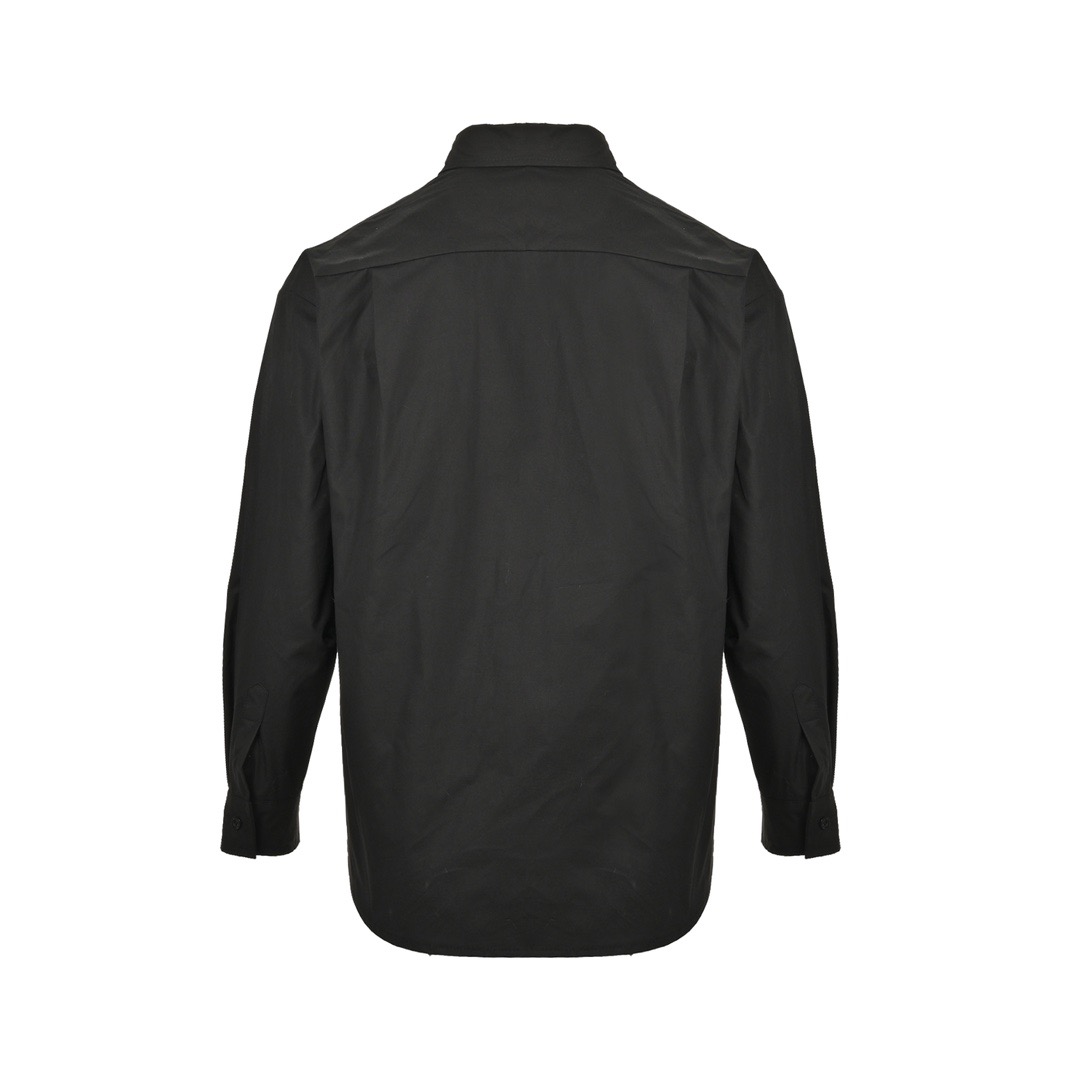 Loewe/罗意威 24Fw 皮牌口袋衬衫 上身效果极致发挥