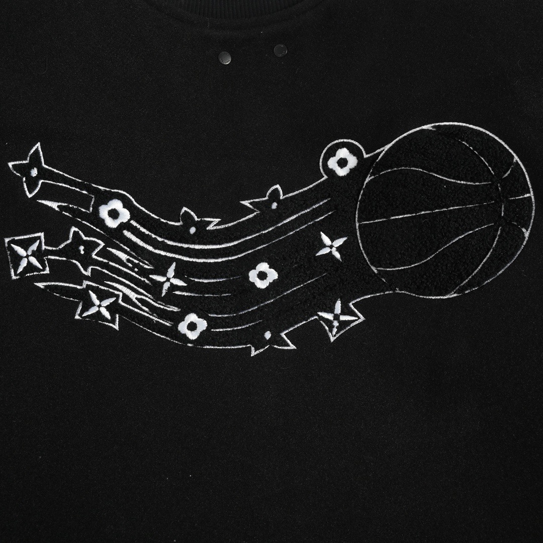 Louis Vuitton & NBA 21Fw 联名款棒球服夹克外套