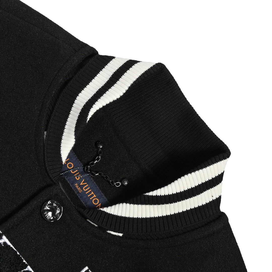 Louis Vuitton & NBA 21Fw 联名款棒球服夹克外套
