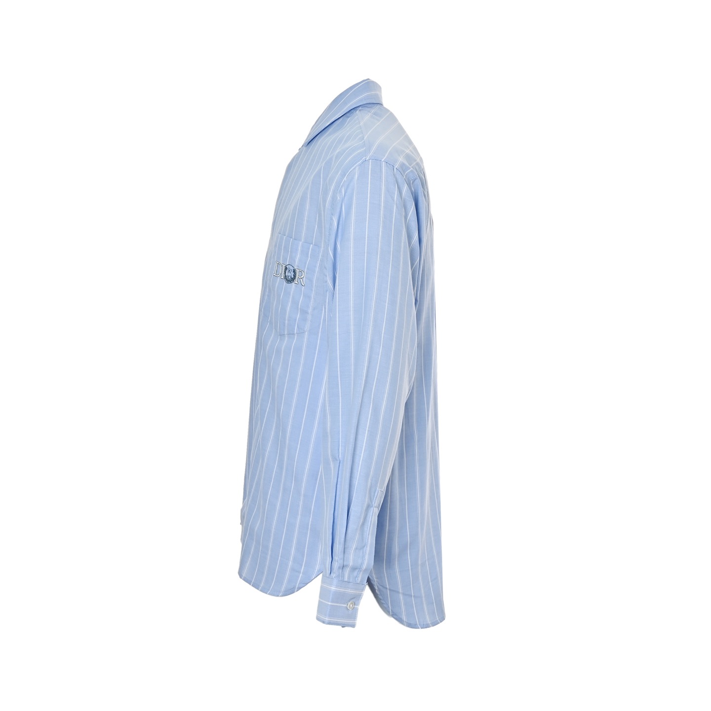 Dior/迪奥 25ss 小蓝猫刺绣条纹衬衫