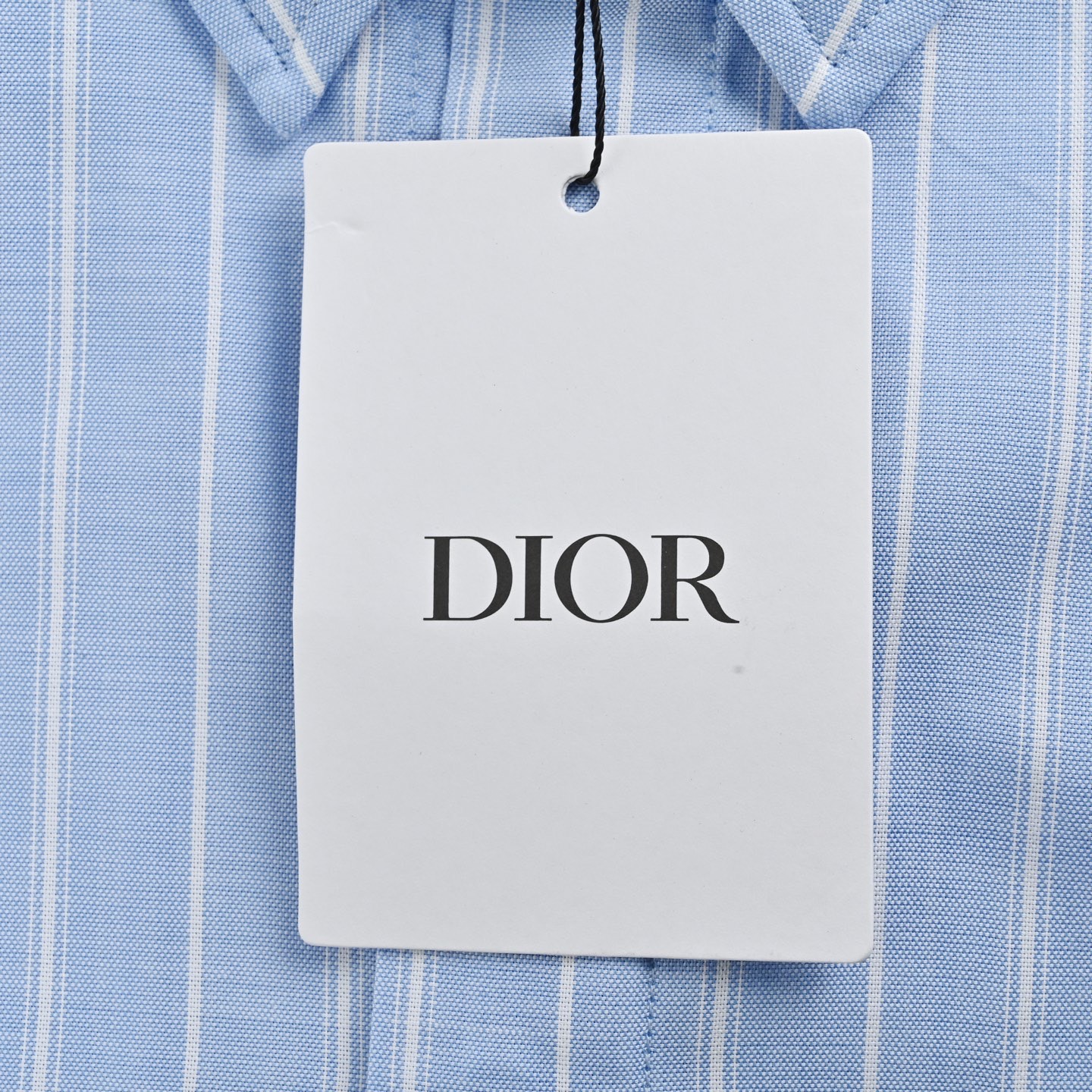 Dior/迪奥 25ss 小蓝猫刺绣条纹衬衫