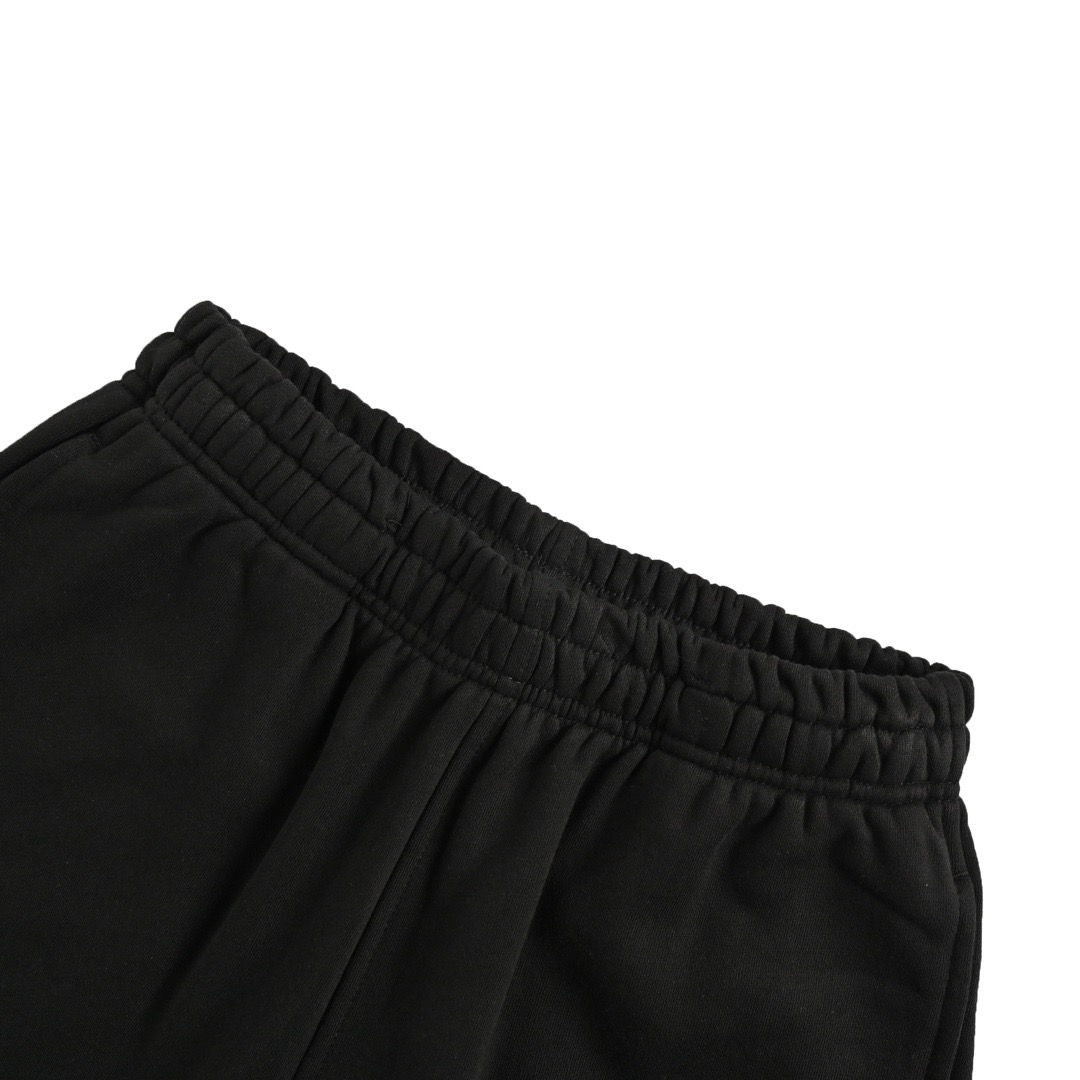 Balenciaga/巴黎世家 经典刺绣可乐阔腿长裤 四季穿卫衣长裤 黑色-Chinese UA Cheap High Quatity Brand Clothes Bags handbags Sneakers wholesale wholesaler seller from China Factory suppliers Fashion Clothing Shoes best Quality Beautiful Price Balenciaga/巴黎世家 经典刺绣可乐阔腿长裤 四季穿卫衣长裤 黑色