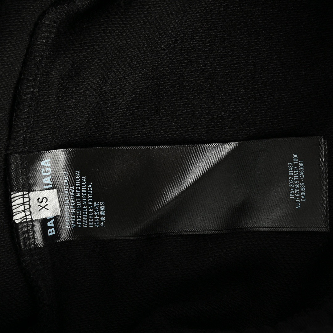 Balenciaga/巴黎世家 经典刺绣可乐阔腿长裤 四季穿卫衣长裤 黑色-Chinese UA Cheap High Quatity Brand Clothes Bags handbags Sneakers wholesale wholesaler seller from China Factory suppliers Fashion Clothing Shoes best Quality Beautiful Price Balenciaga/巴黎世家 经典刺绣可乐阔腿长裤 四季穿卫衣长裤 黑色