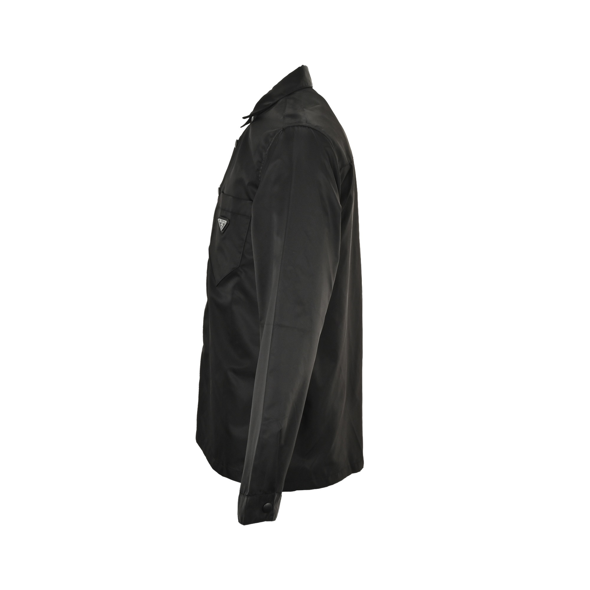 Prada/普拉达 尼龙三角标衬衫夹克外套-Chinese UA Cheap High Quatity Brand Clothes Bags handbags Sneakers wholesale wholesaler seller from China Factory suppliers Fashion Clothing Shoes best Quality Beautiful Price Prada/普拉达 尼龙三角标衬衫夹克外套