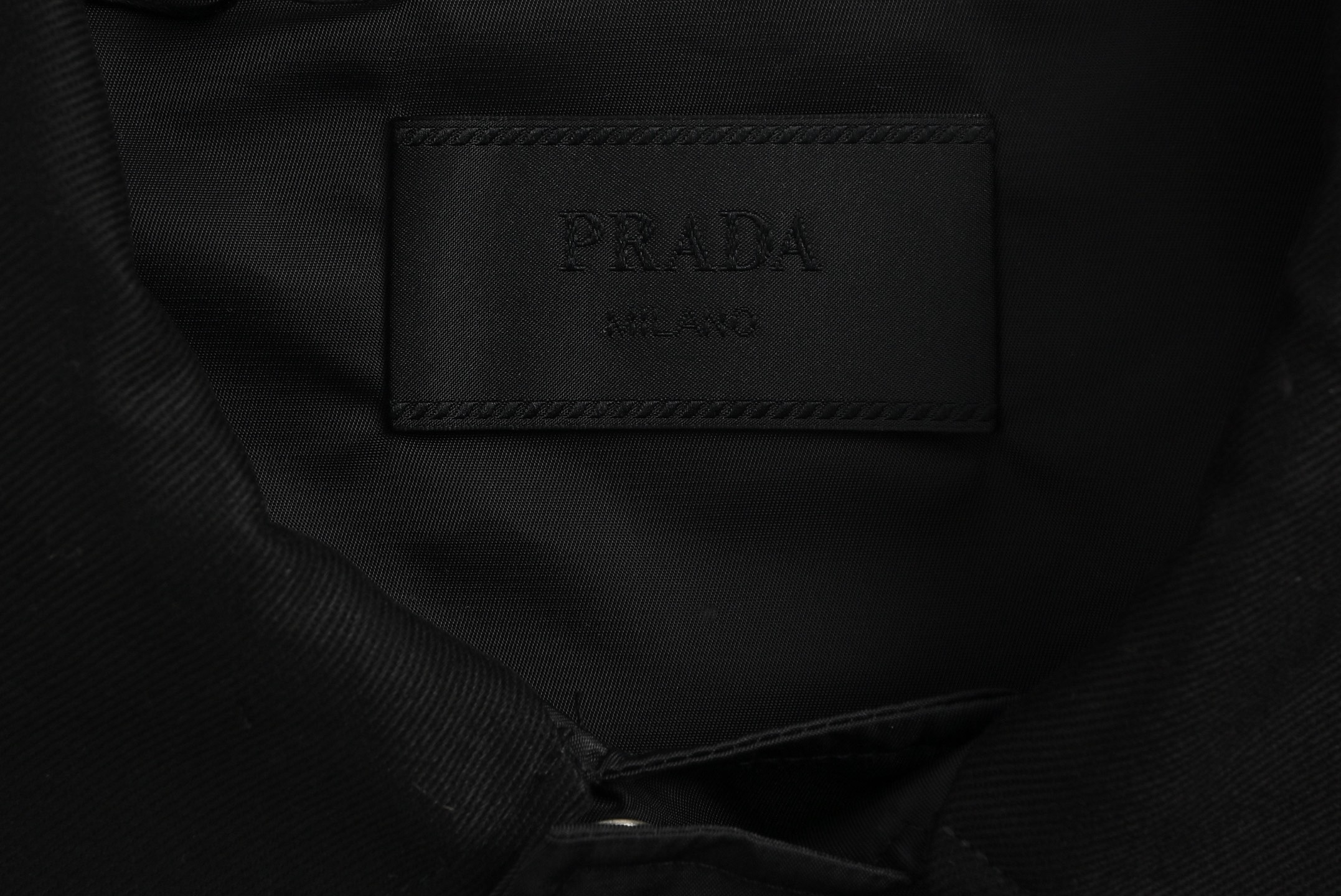 Prada/普拉达 拼接翻盖口袋尼龙夹克外套