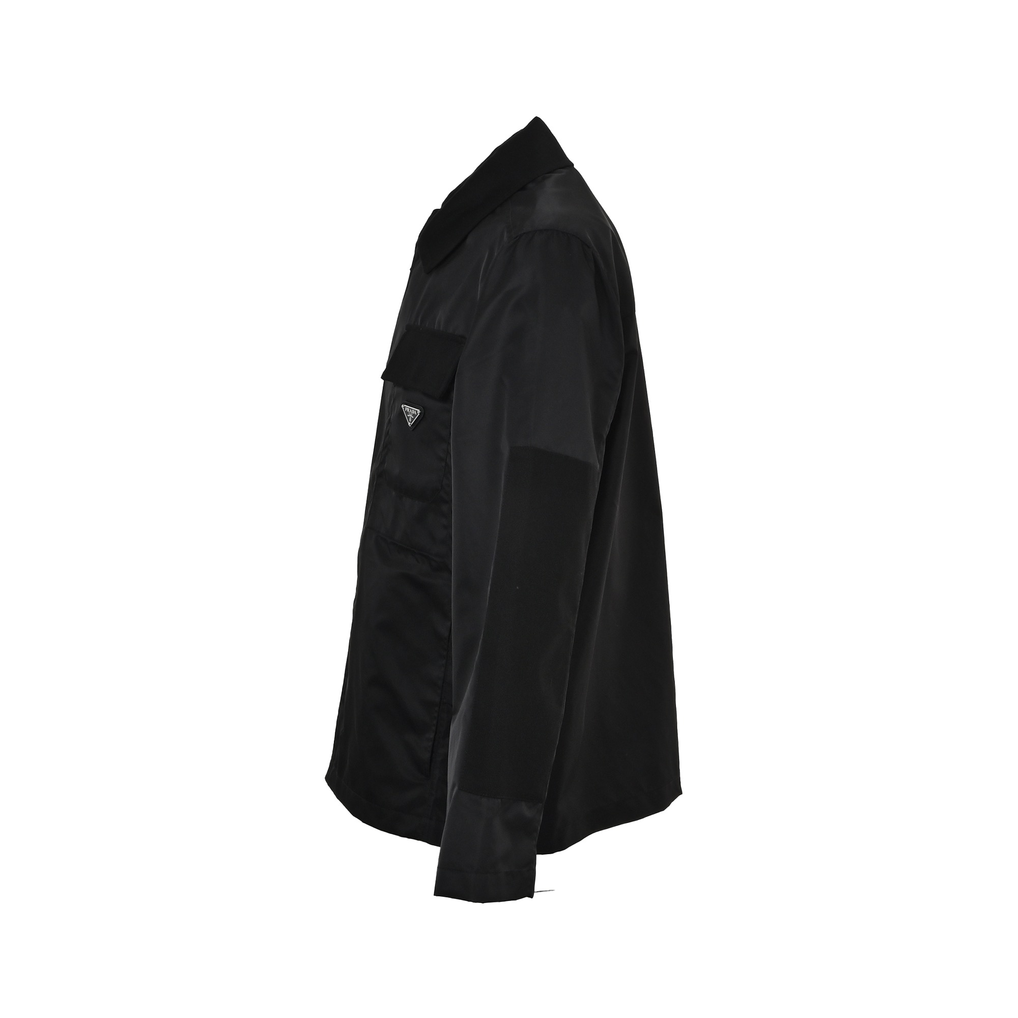 Prada/普拉达 拼接翻盖口袋尼龙夹克外套