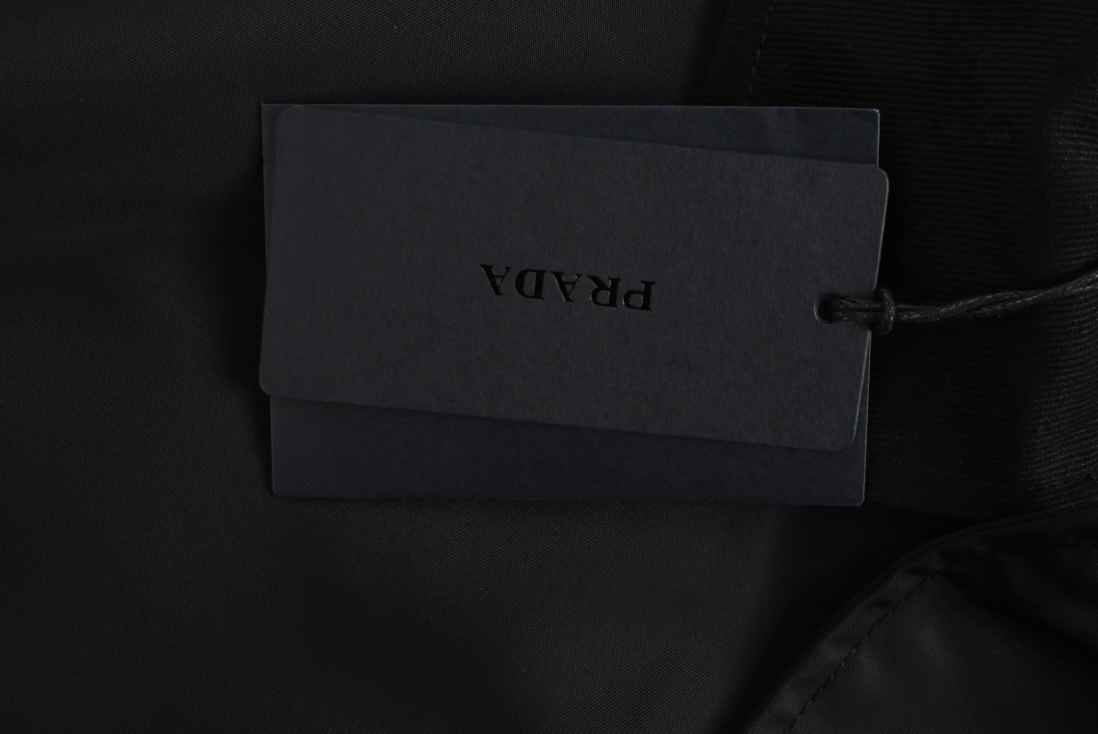 Prada/普拉达 拼接翻盖口袋尼龙夹克外套