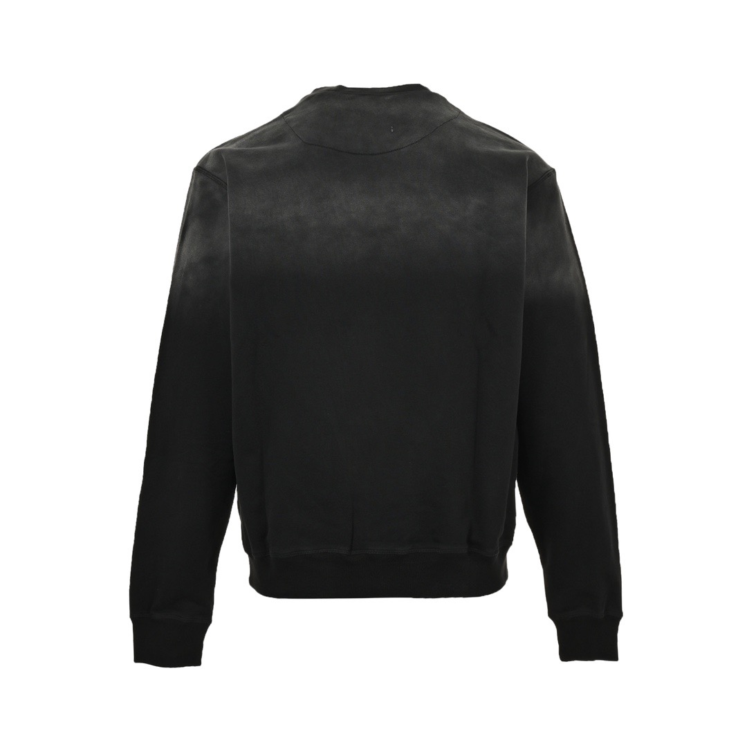 Prada/普拉达 24Fw 三角布标水洗渐变圆领卫衣